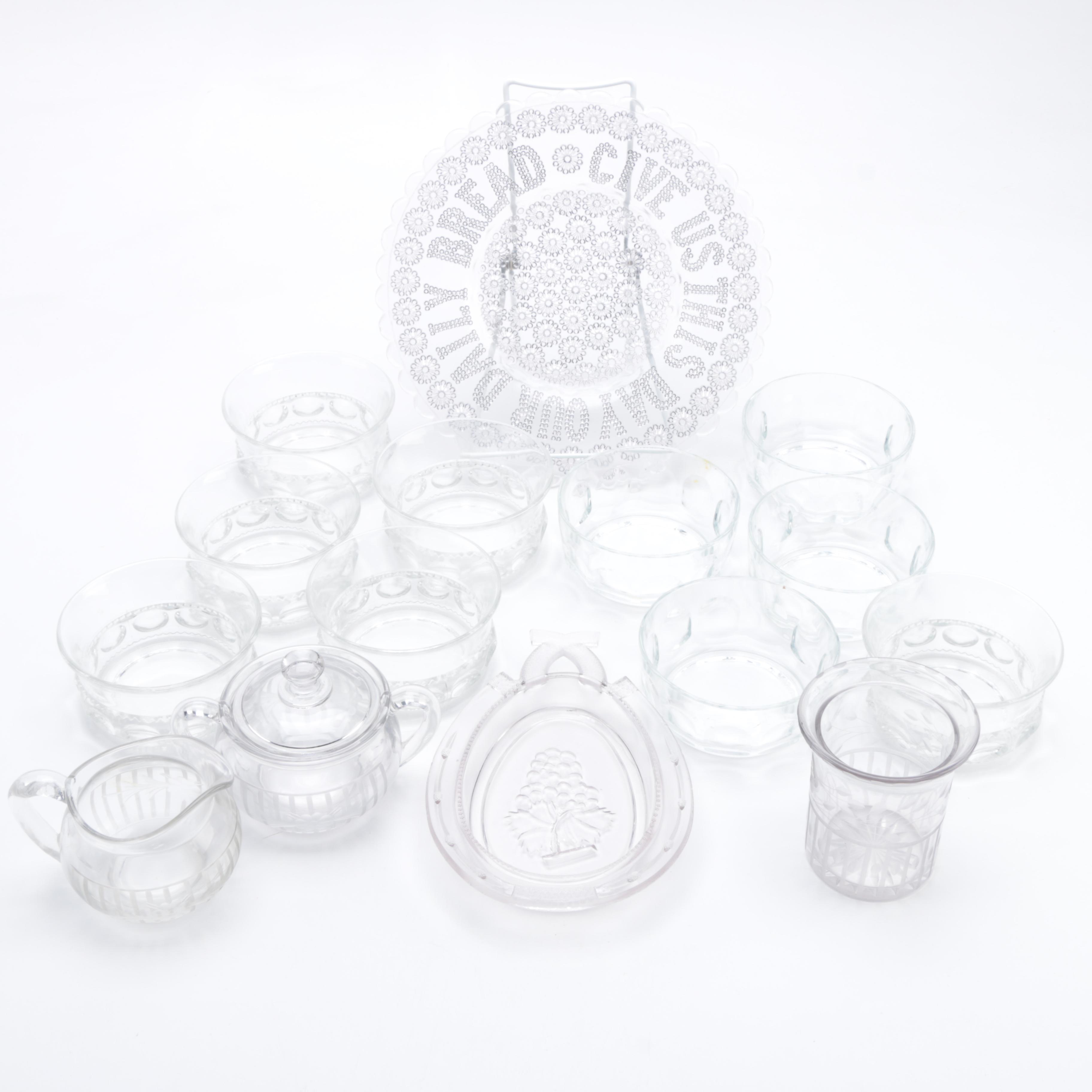 Glass Tableware Including Arcoroc