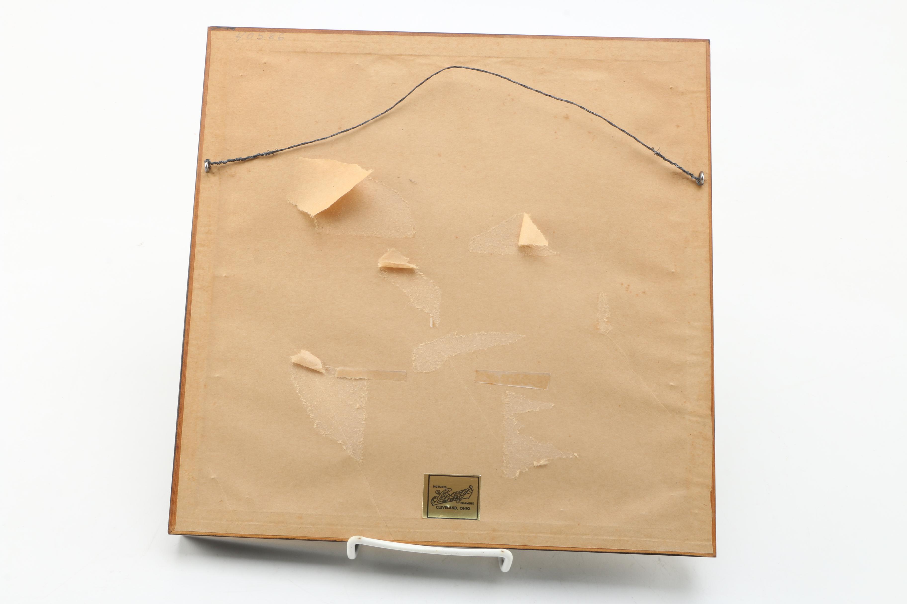 Low Relief Sculpture of Winged Figures