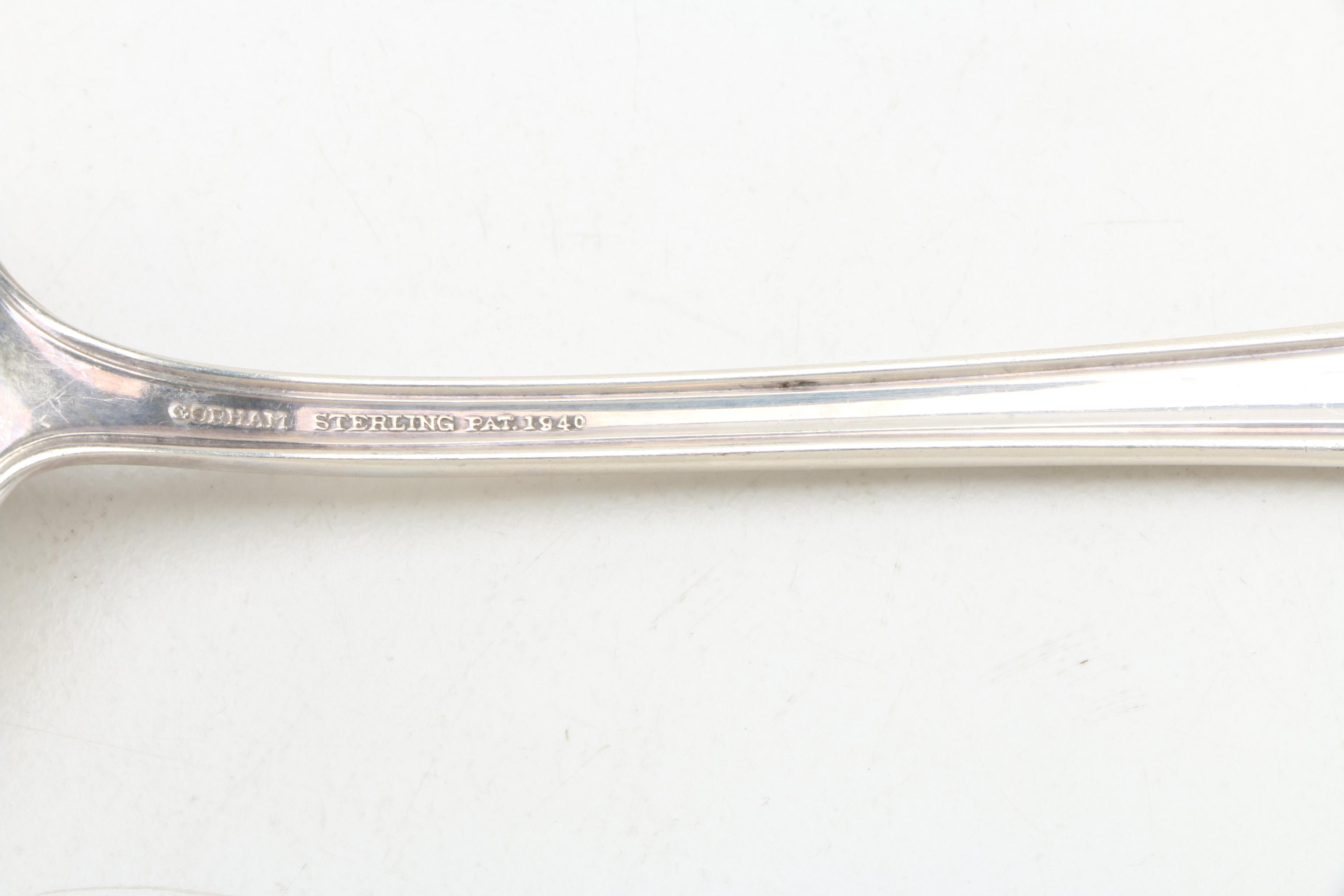 Gorham "Lyric" Sterling Silver Flatware Set