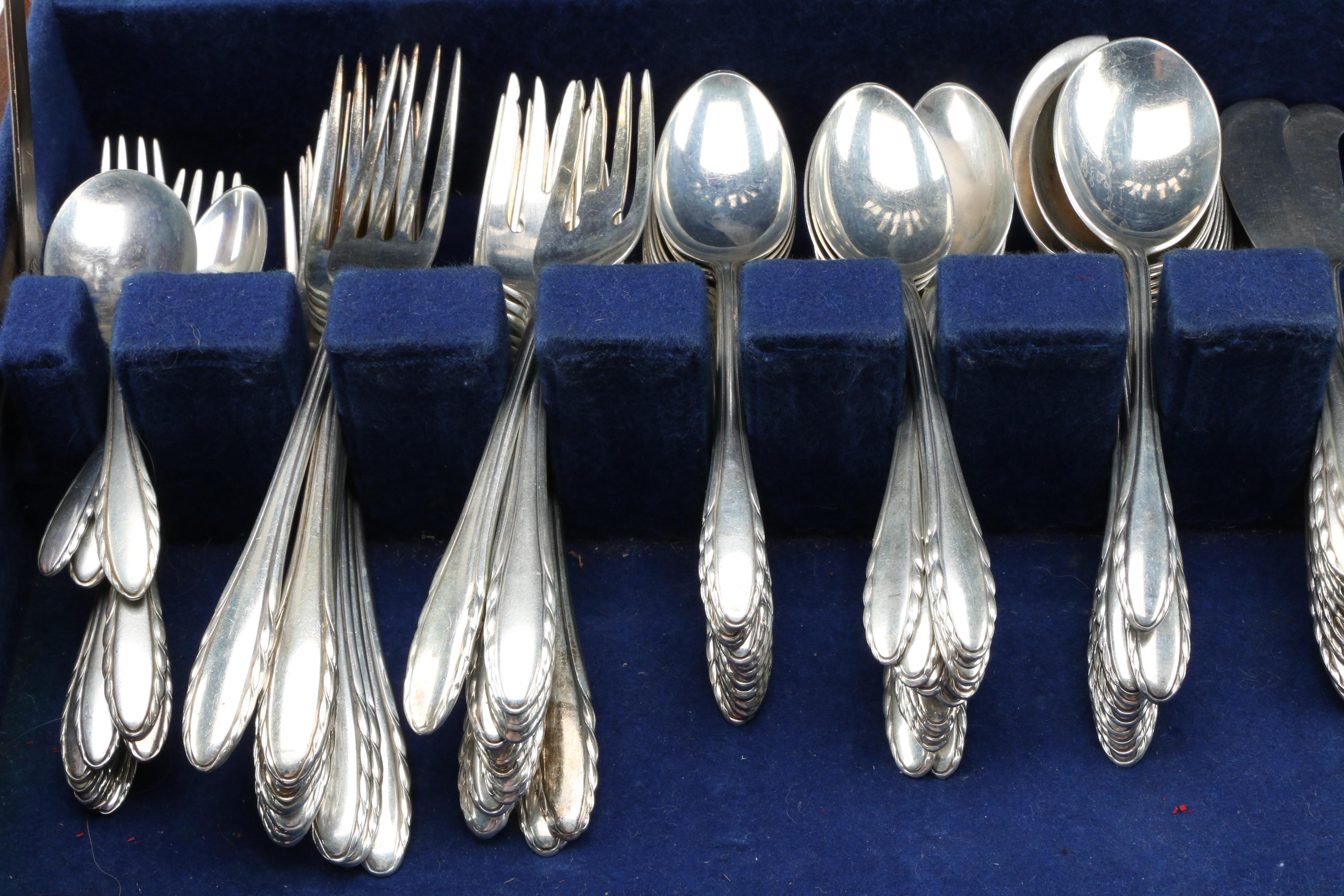 Gorham "Lyric" Sterling Silver Flatware Set