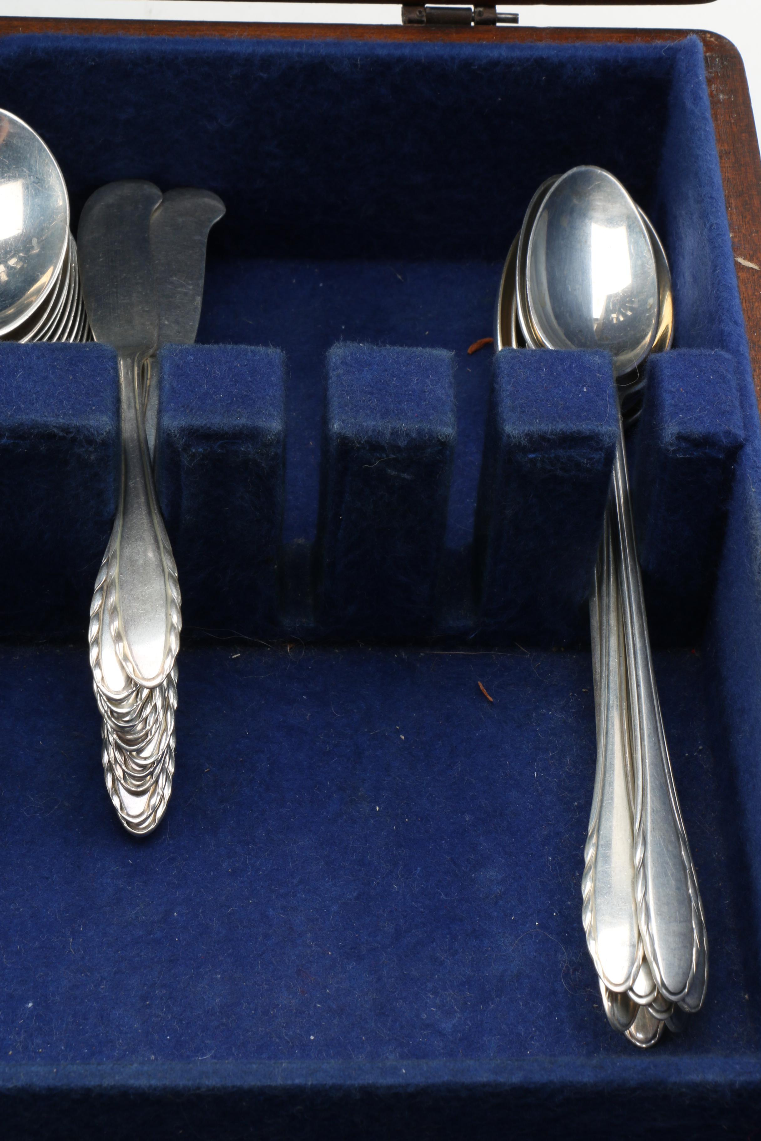Gorham "Lyric" Sterling Silver Flatware Set