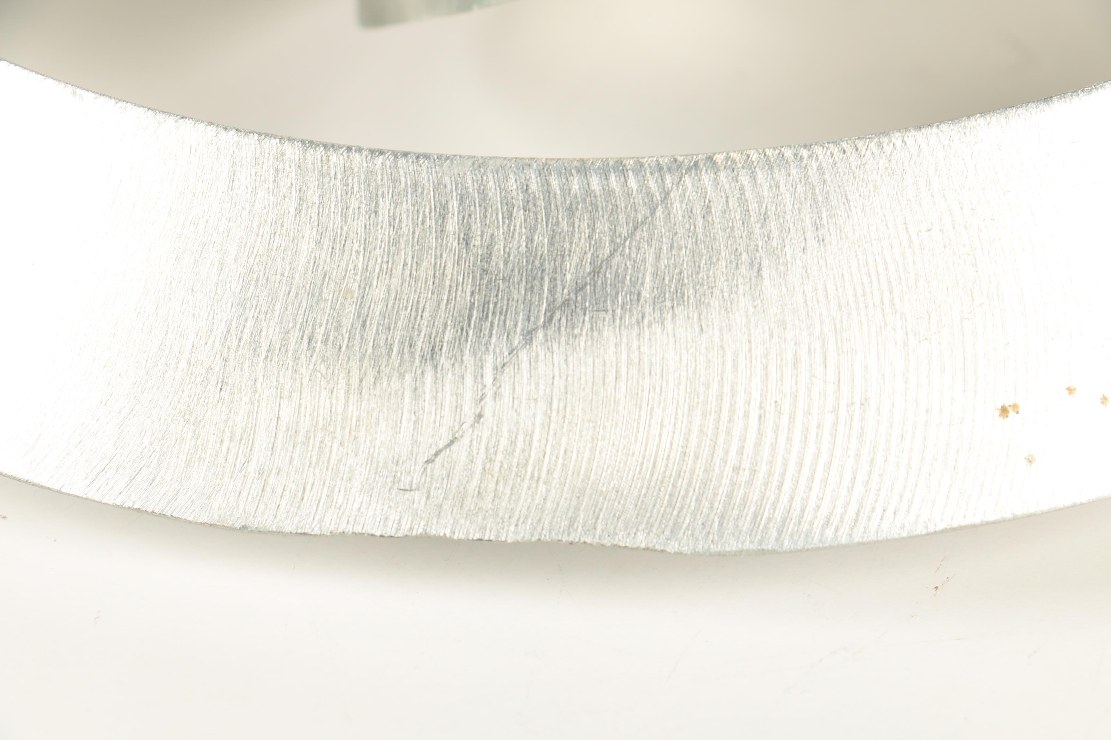 1980 Curtis Jeré Signed Metal Wall Sculpture "Continuity"