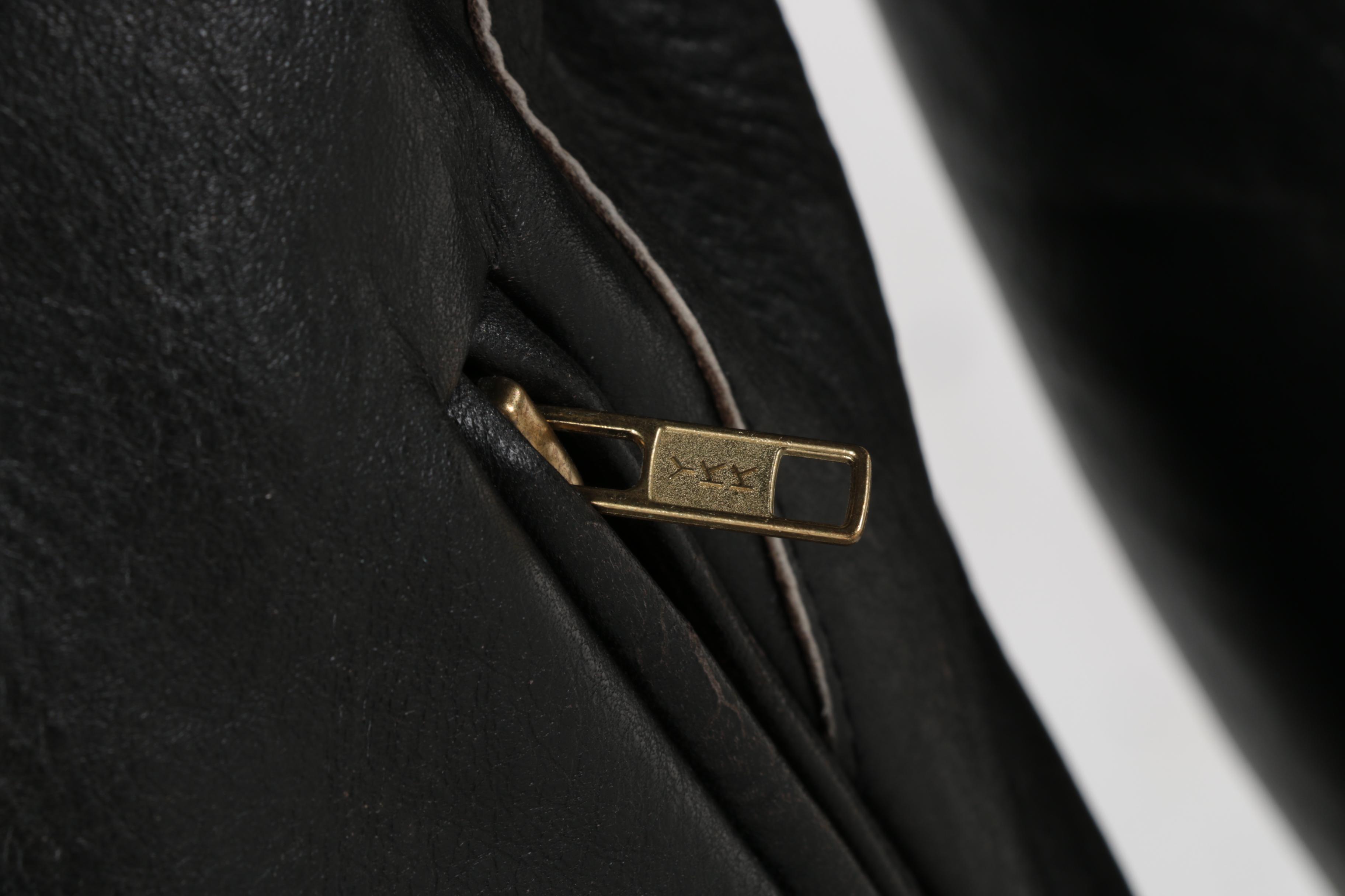 Women's Dina Bina Black Leather Motorcycle Jacket