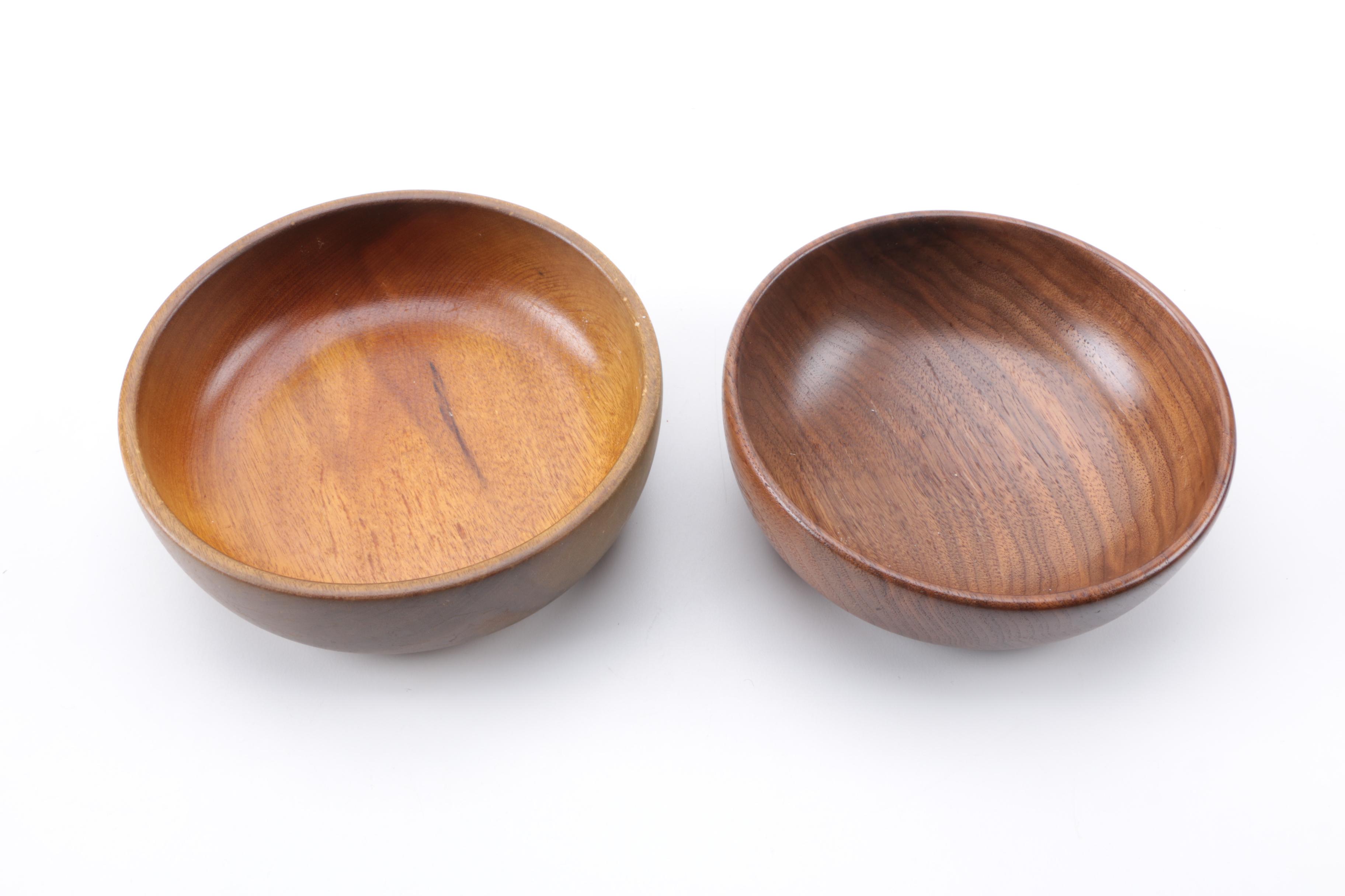 Wooden Tableware Including House of Myrtlewood