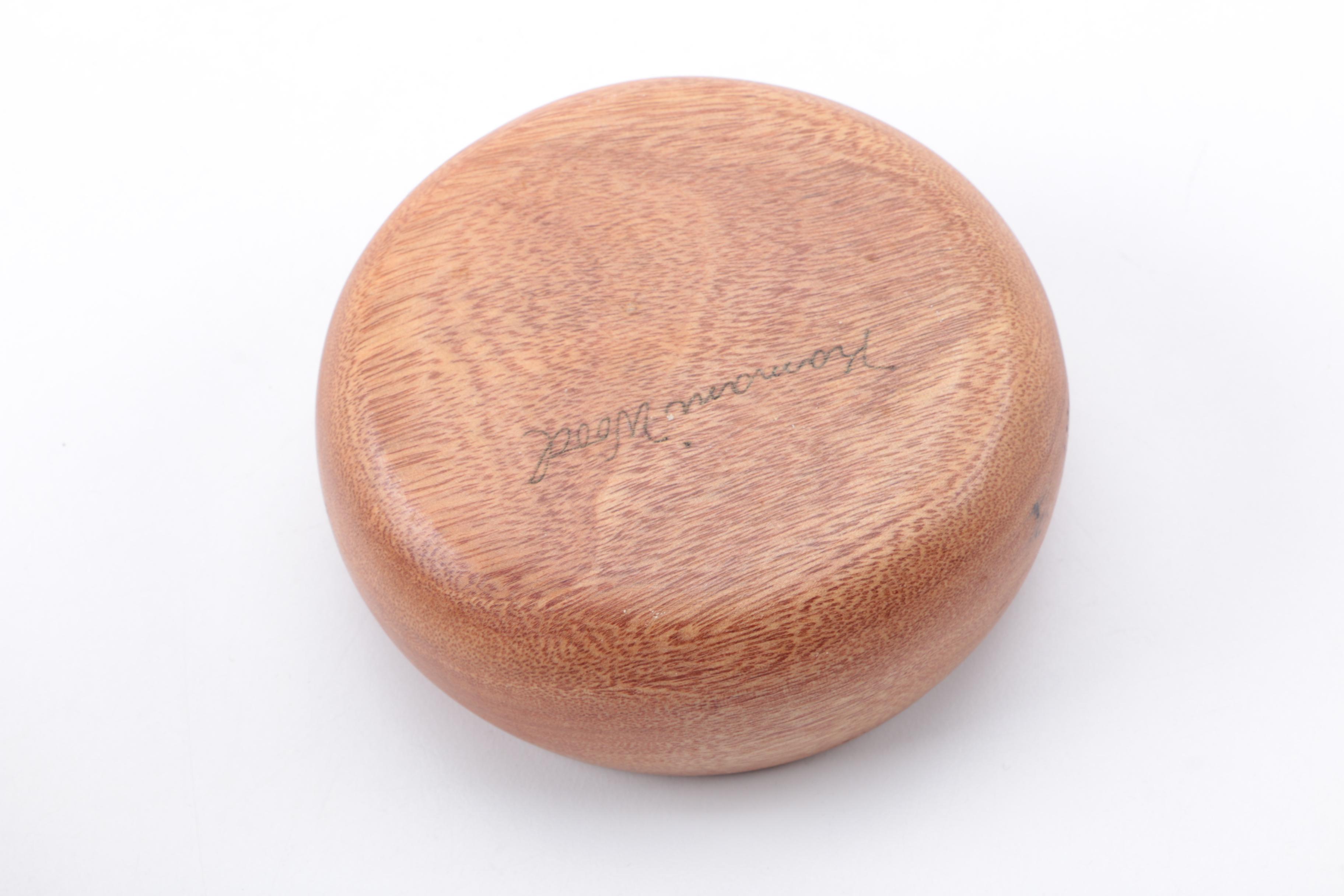 Wooden Tableware Including House of Myrtlewood