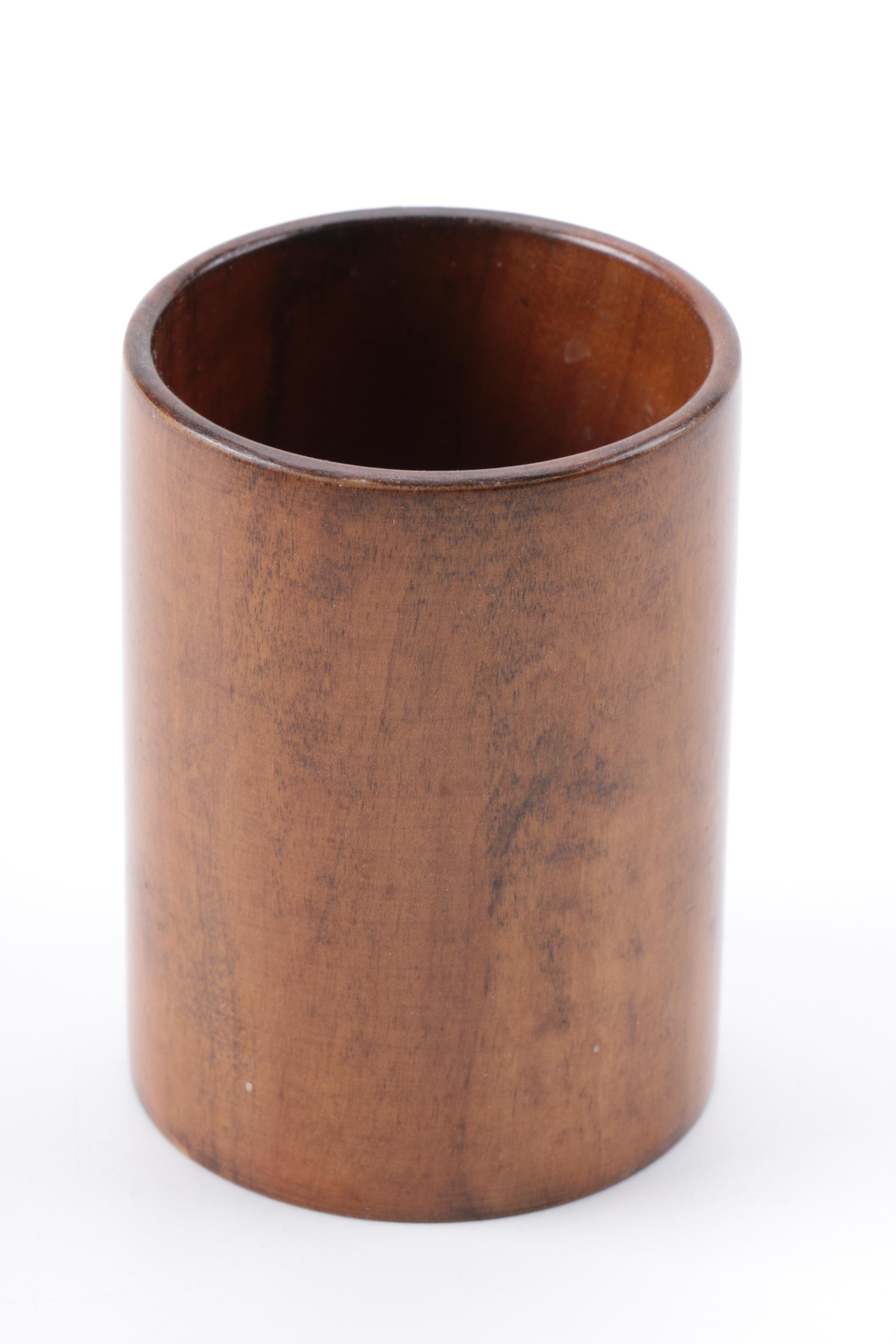 Wooden Tableware Including House of Myrtlewood