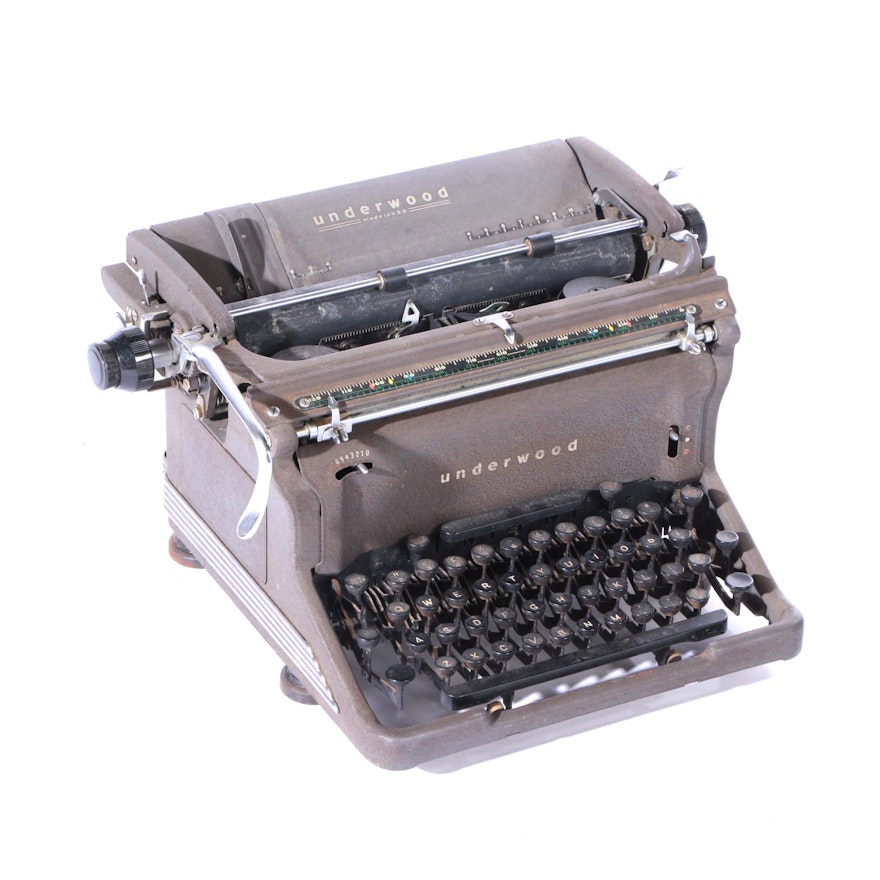 Vintage Underwood Typewriter