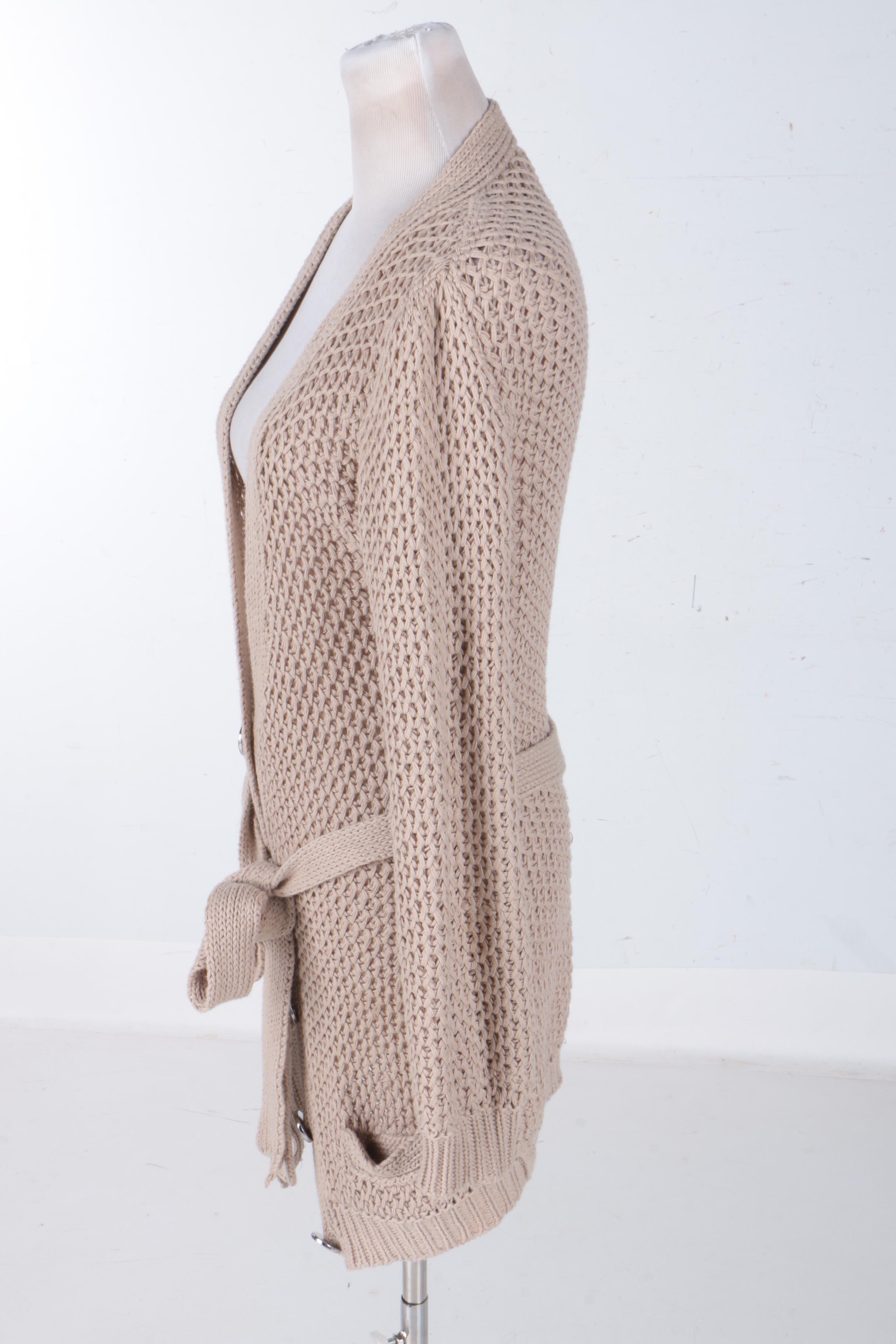 Burberry London Belted Cardigan