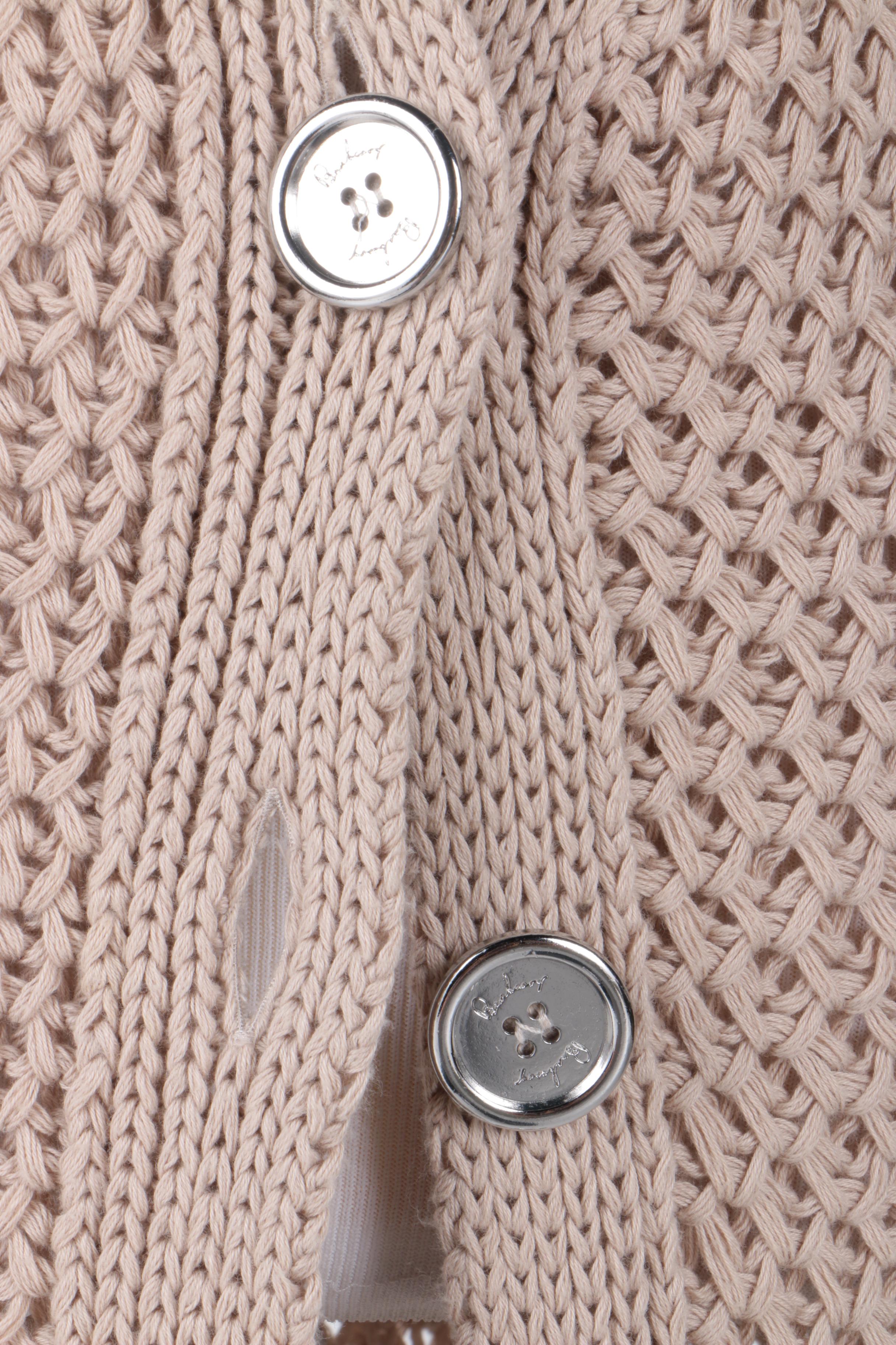 Burberry London Belted Cardigan