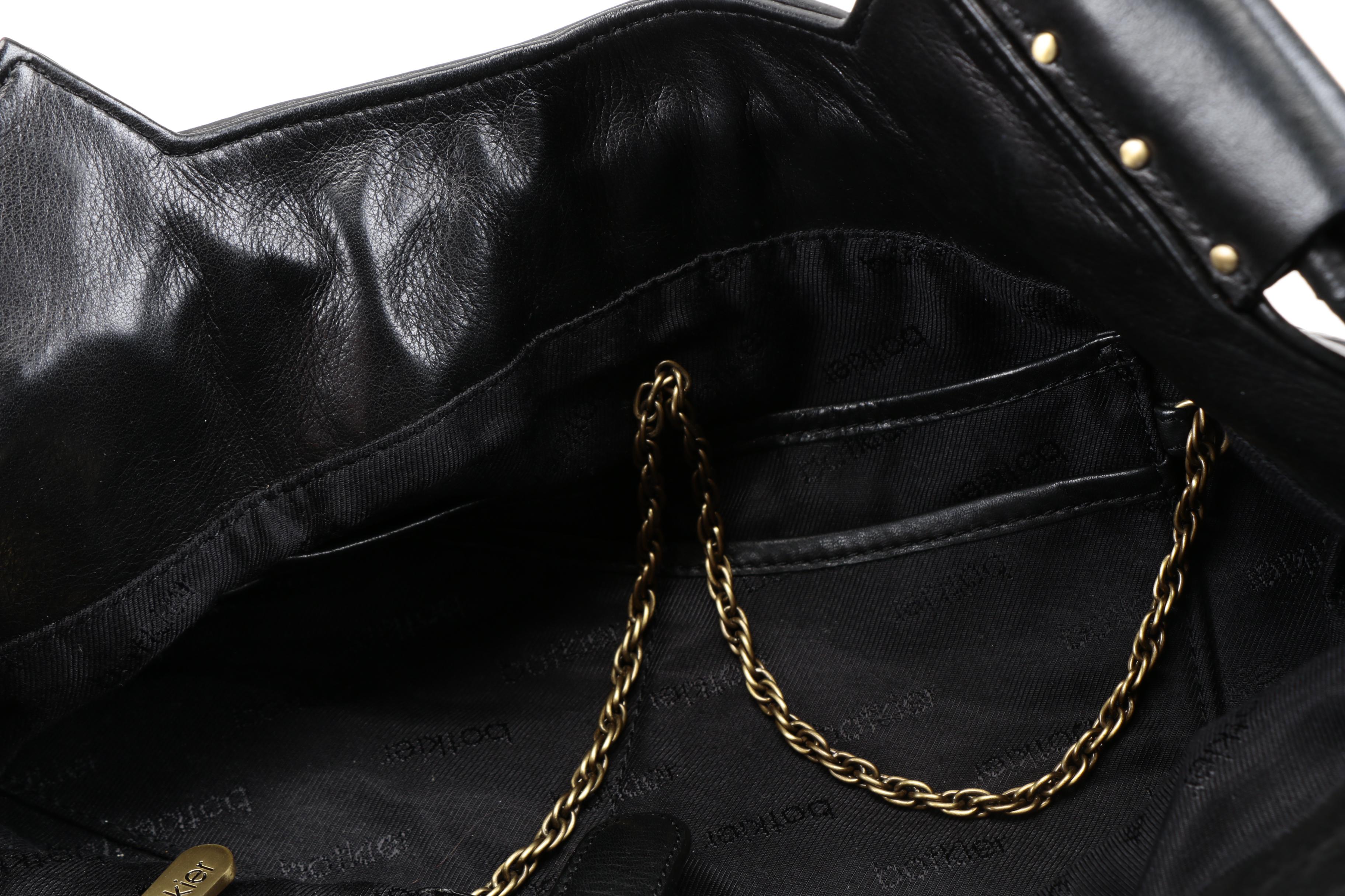 Botkier Woven Leather Overlay Tote