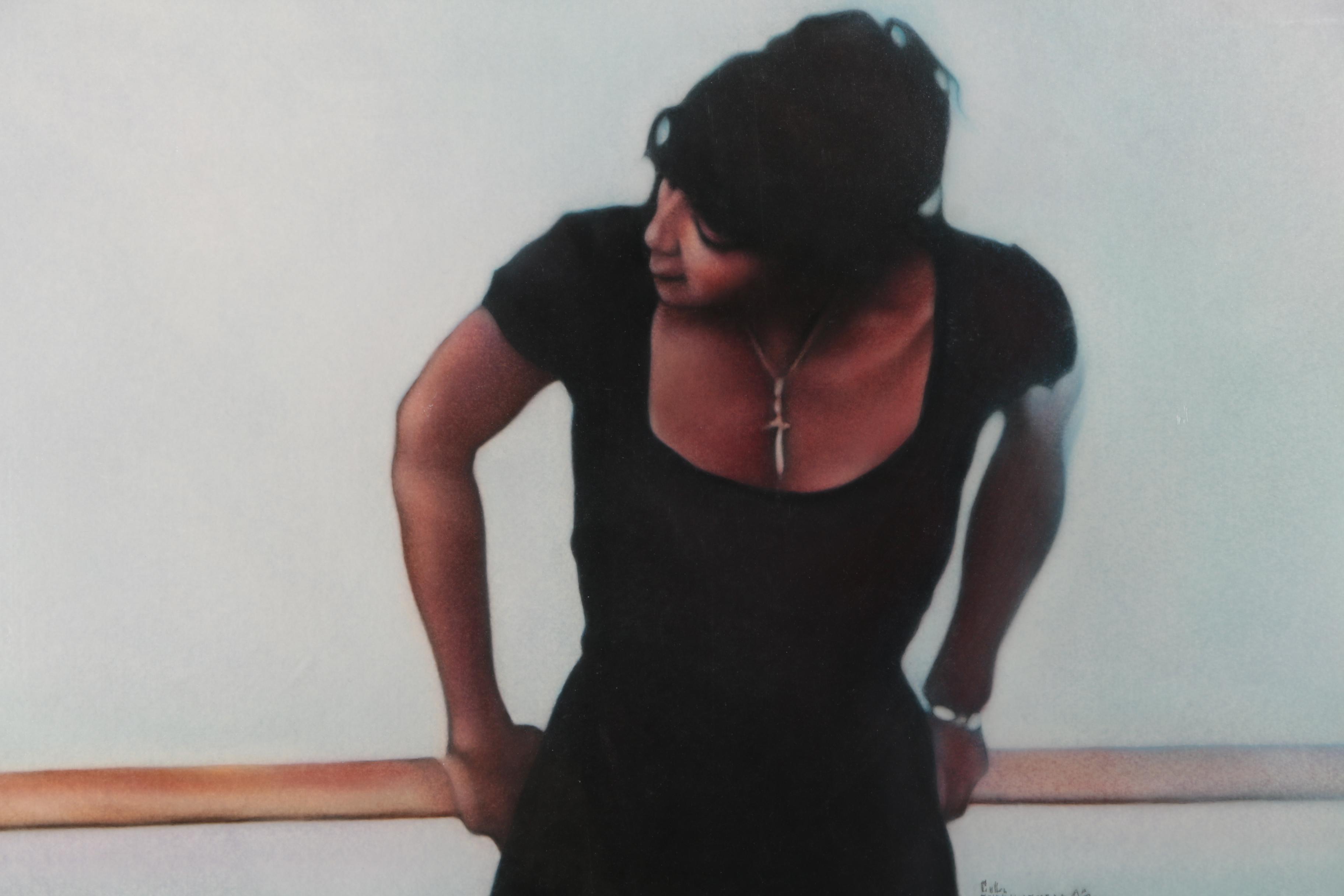 C.L. Cunningham Mixed Media Artwork "Shy Light"