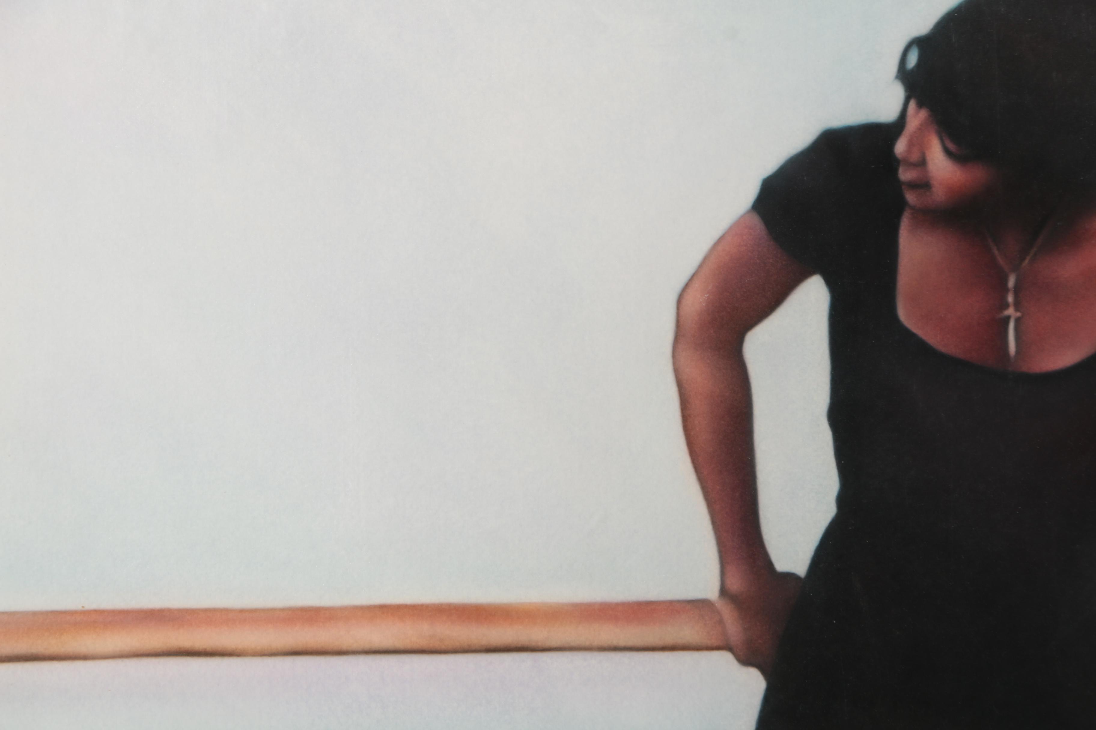 C.L. Cunningham Mixed Media Artwork "Shy Light"