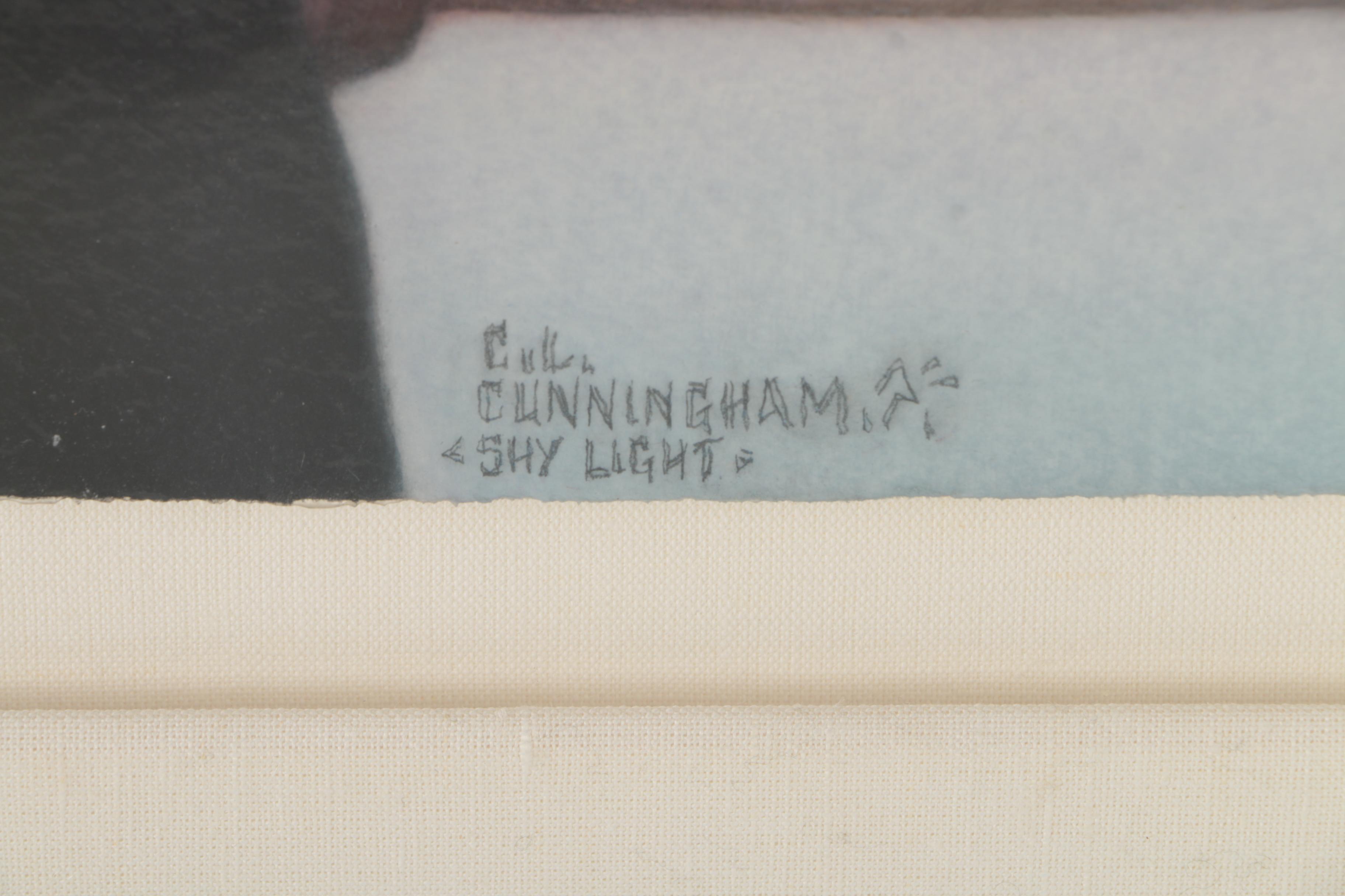 C.L. Cunningham Mixed Media Artwork "Shy Light"