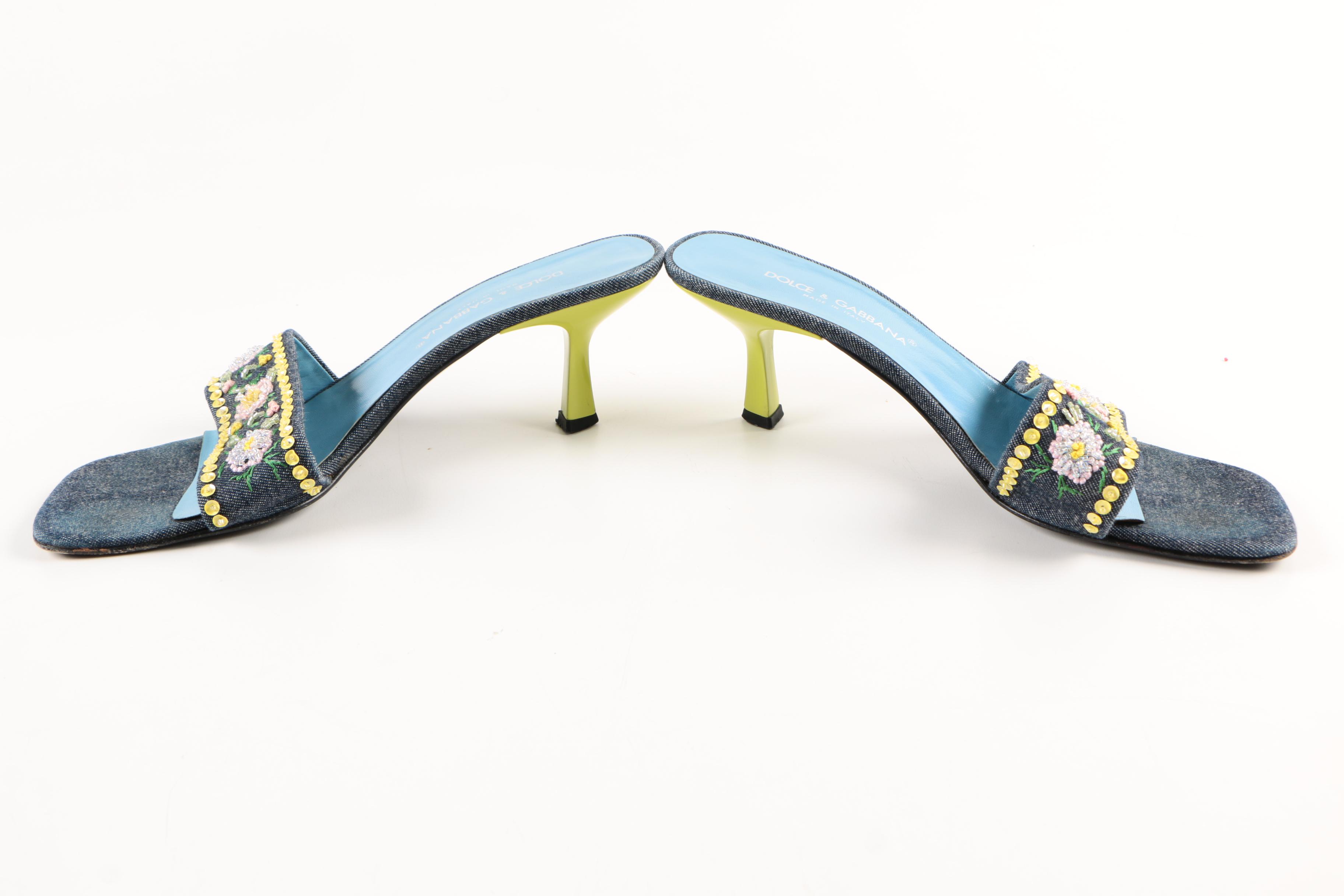 Dolce & Gabbana Embellished Sandals