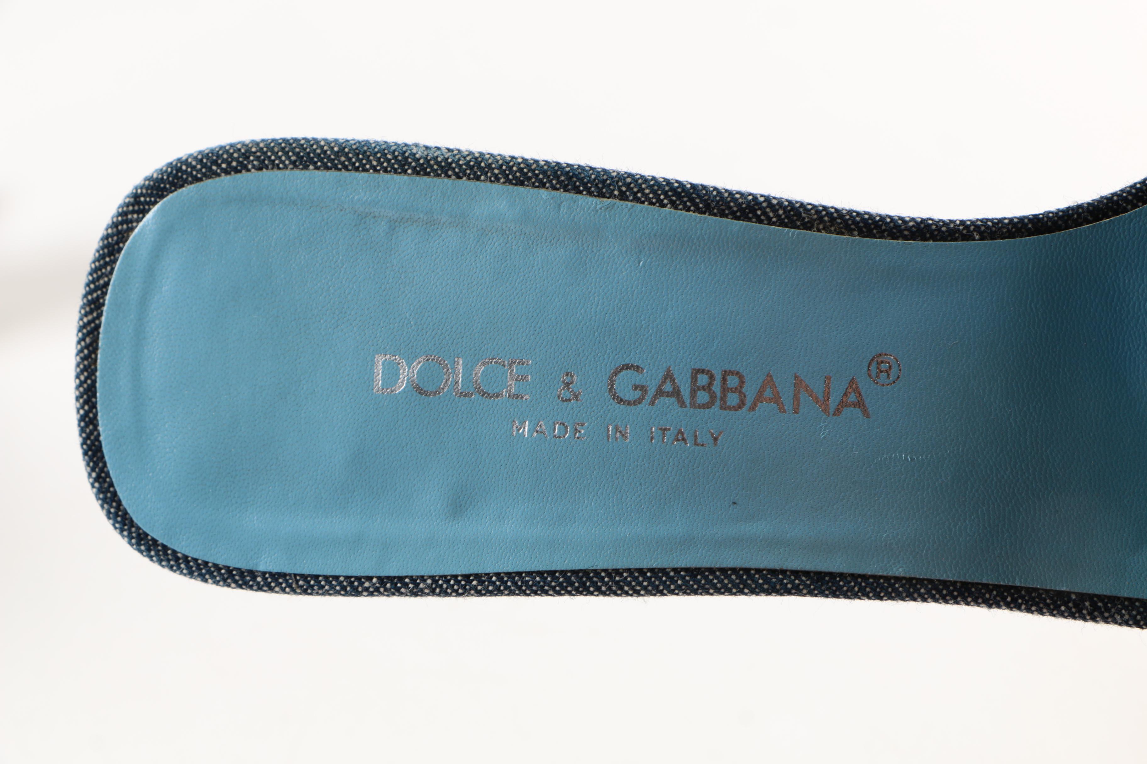 Dolce & Gabbana Embellished Sandals