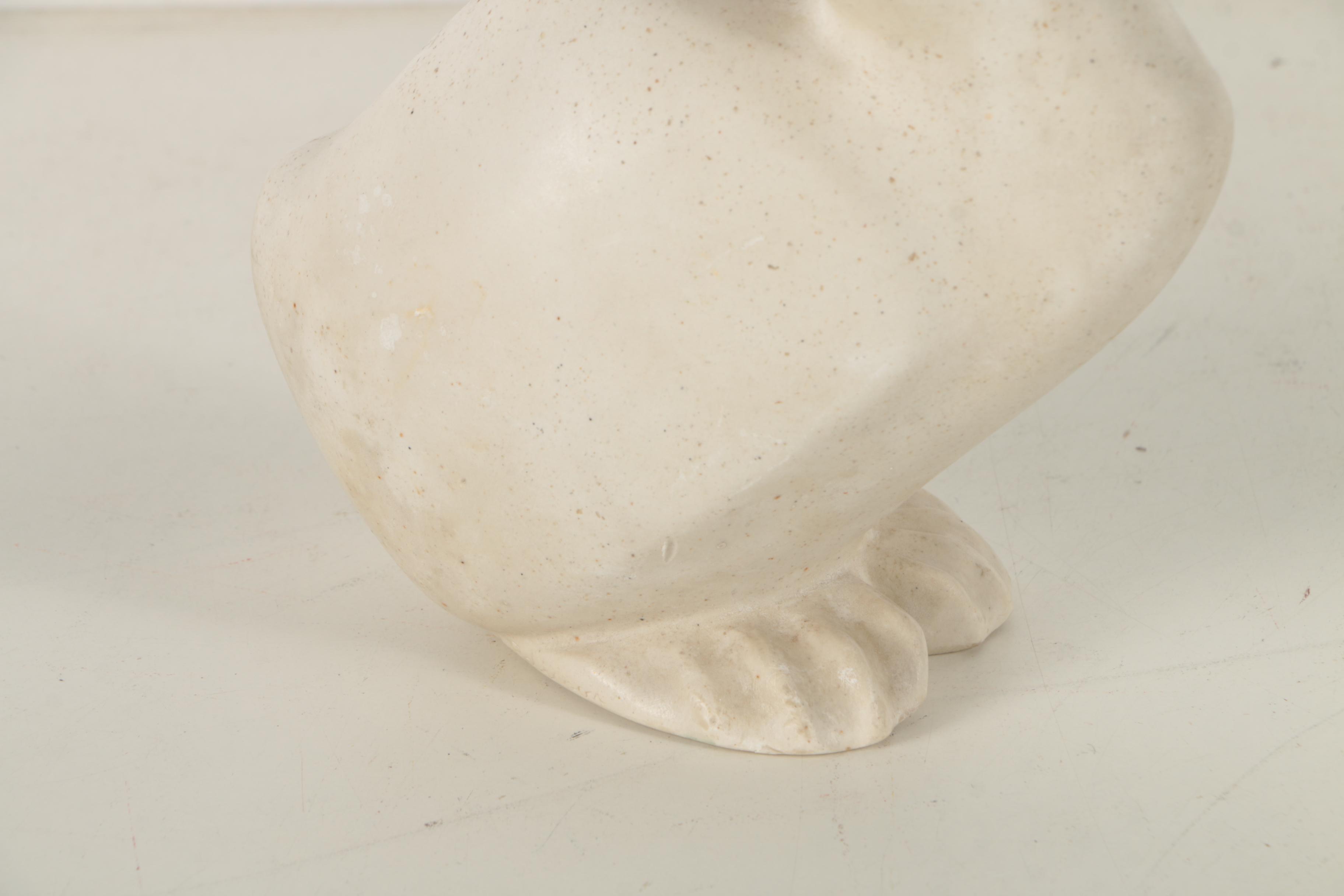 V. Robinson Plaster Bird Sculptures