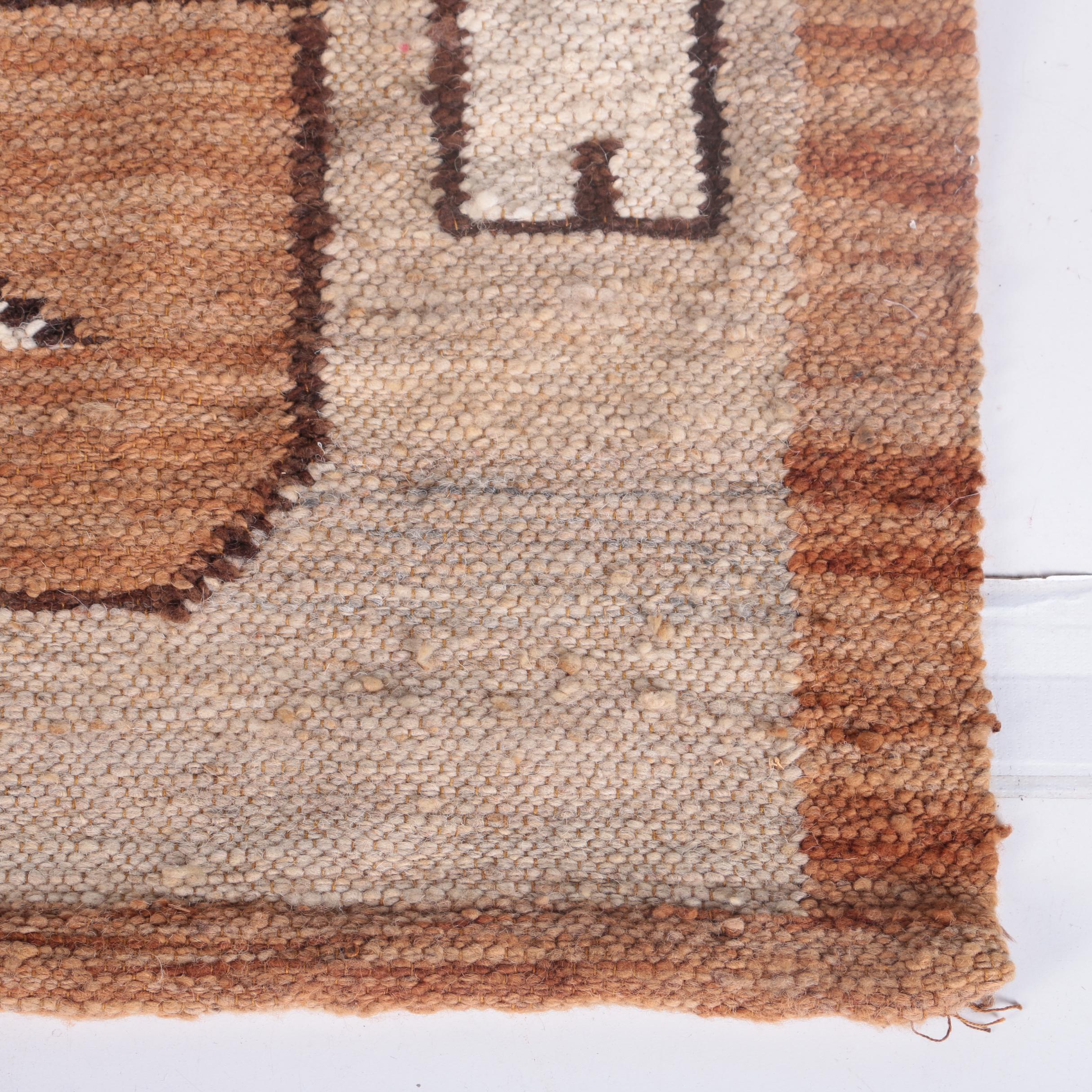 Handwoven Peruvian Wool Area Rug