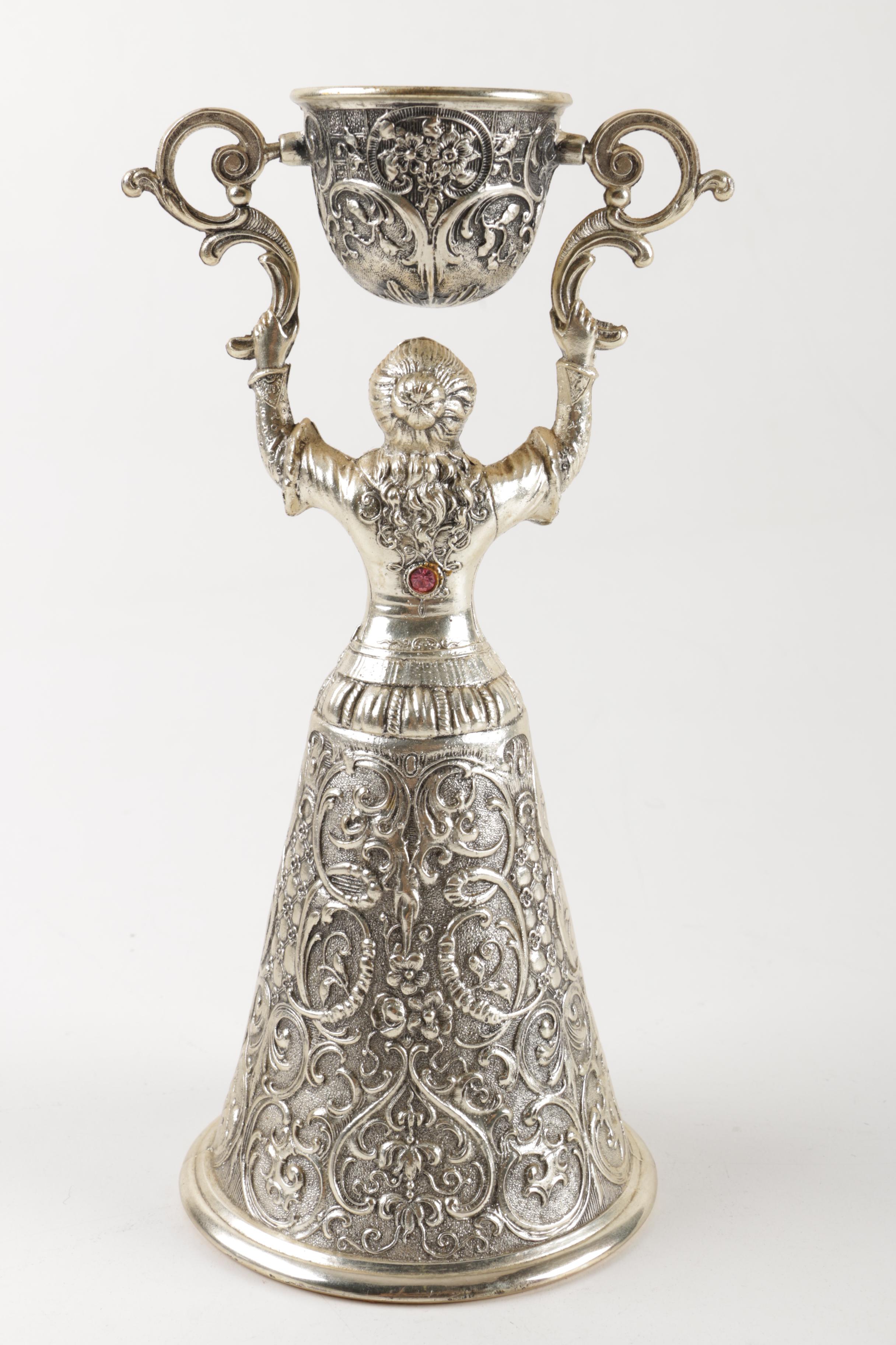 Nuernberg Silver Plate Wedding Cup