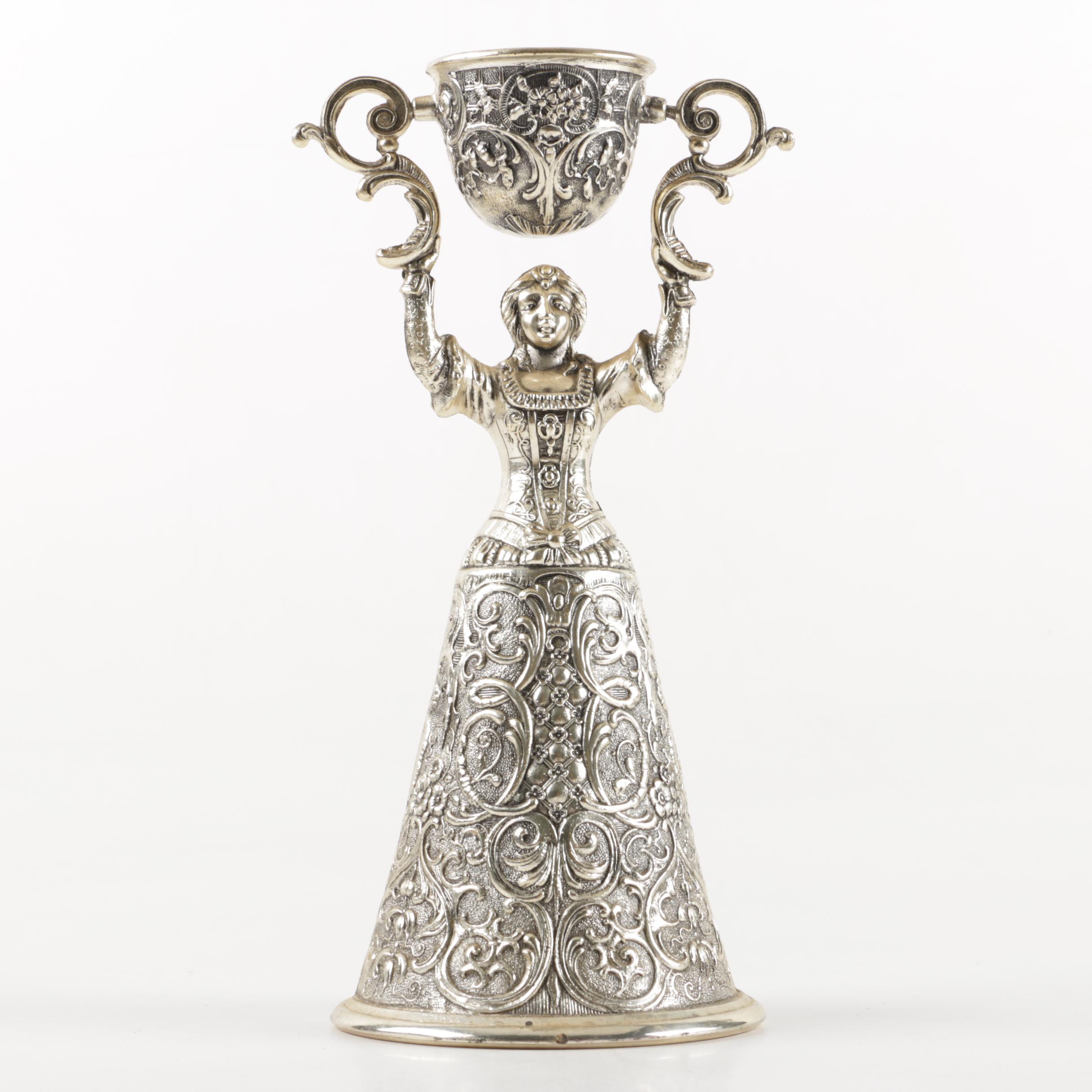 Nuernberg Silver Plate Wedding Cup
