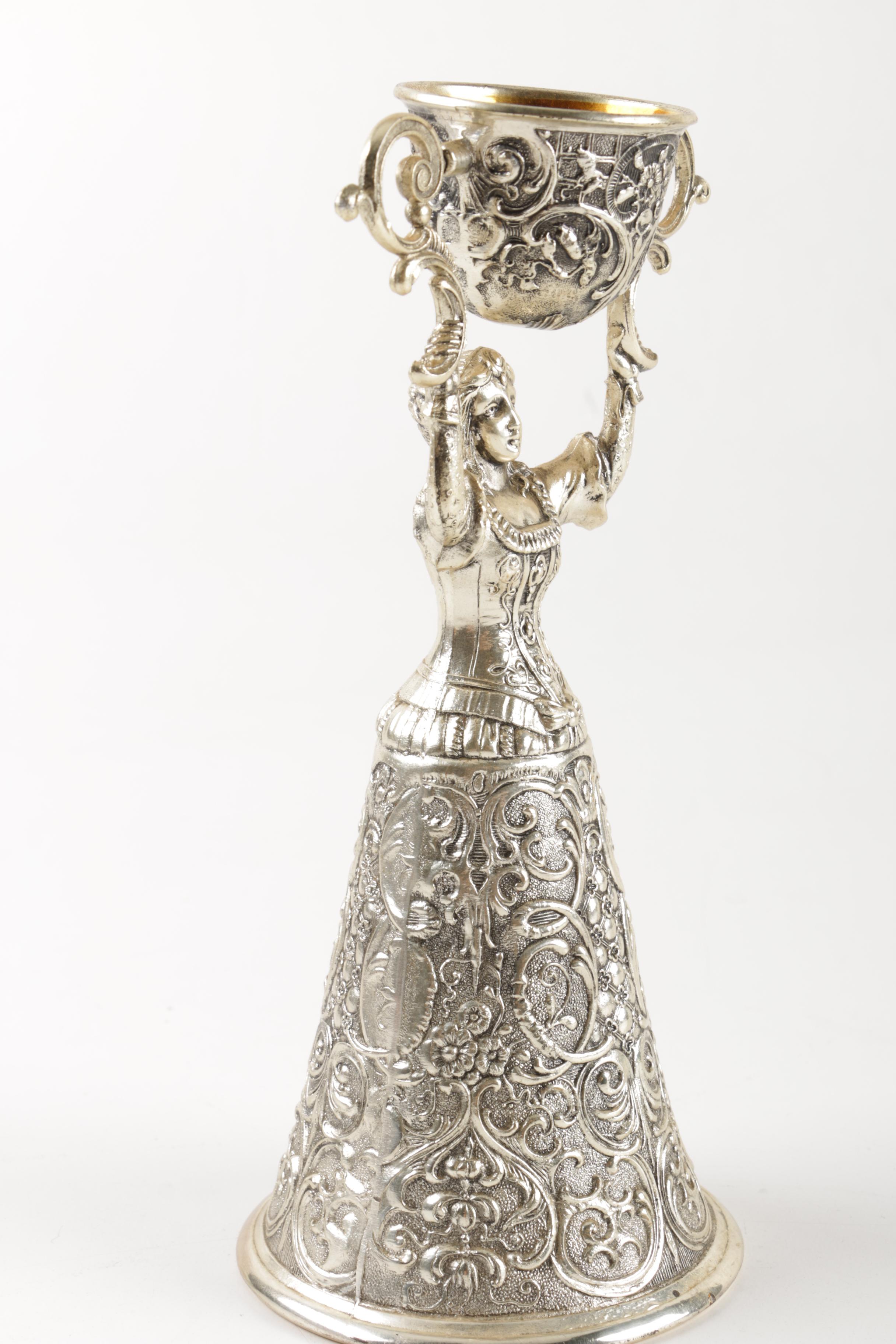Nuernberg Silver Plate Wedding Cup