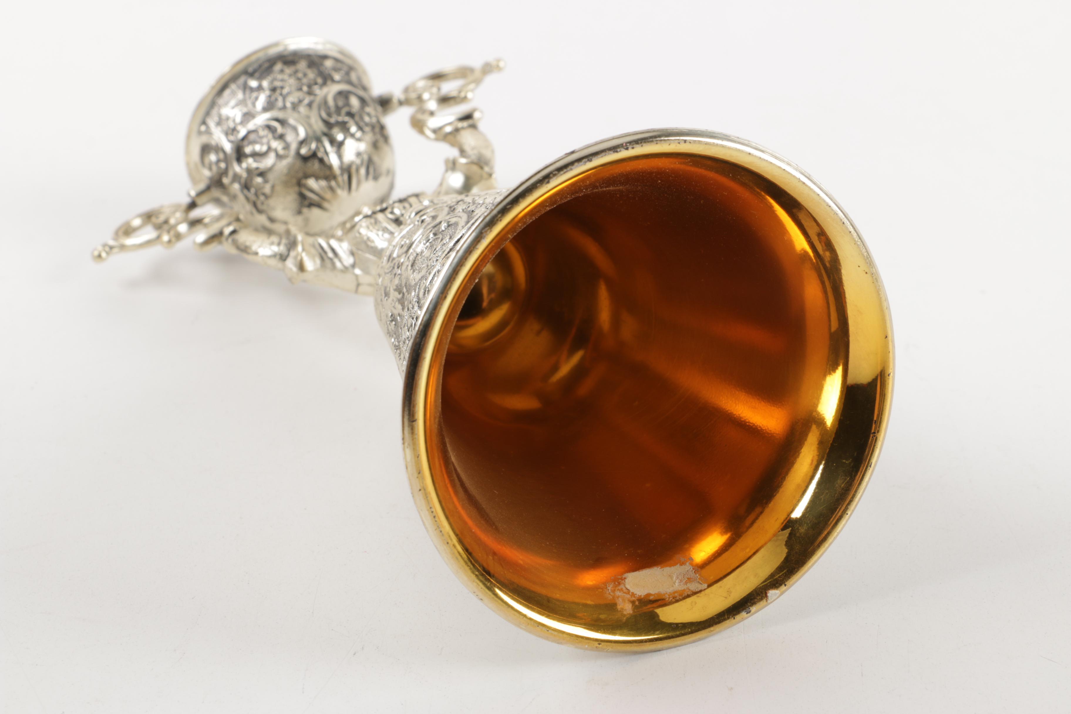 Nuernberg Silver Plate Wedding Cup