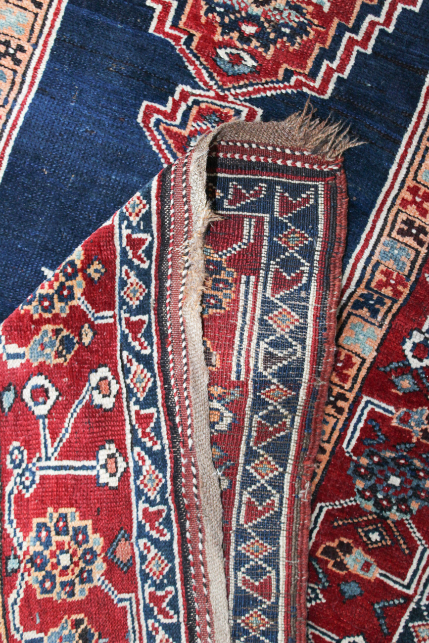 Antique Hand-Knotted Anatolian Carpet or Stair Runner