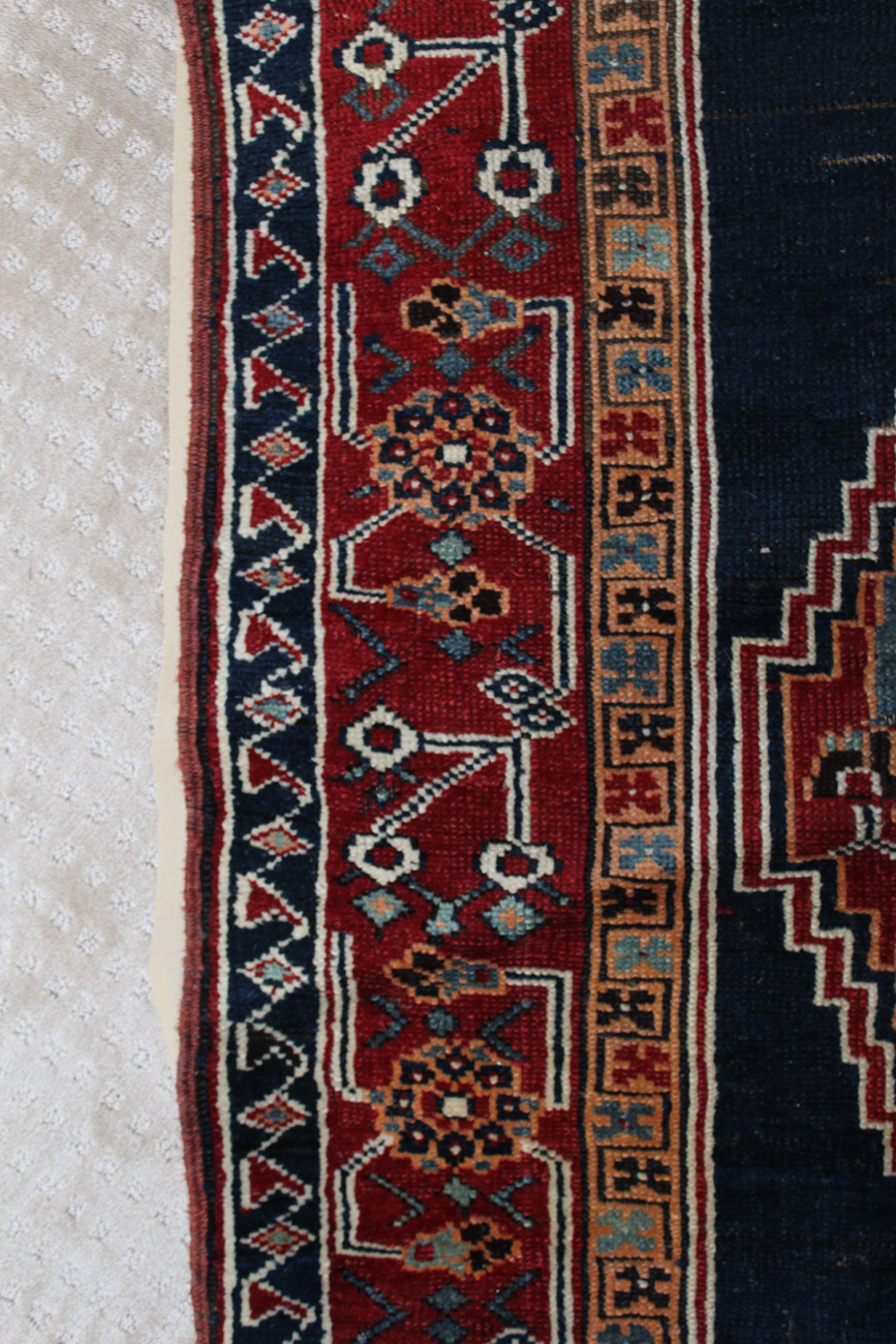 Antique Hand-Knotted Anatolian Carpet or Stair Runner
