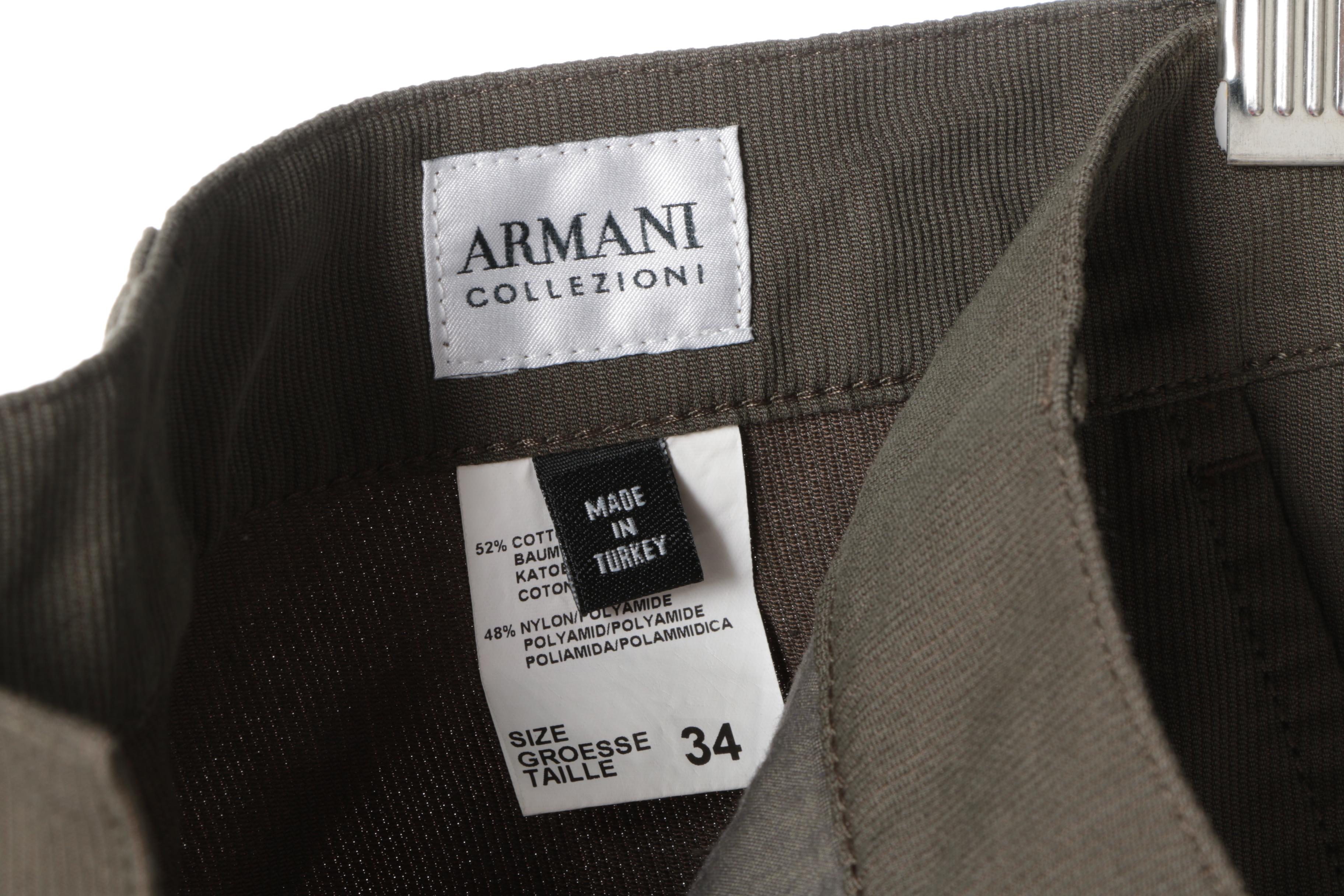Men's Casual Pants Including Armani Collezioni