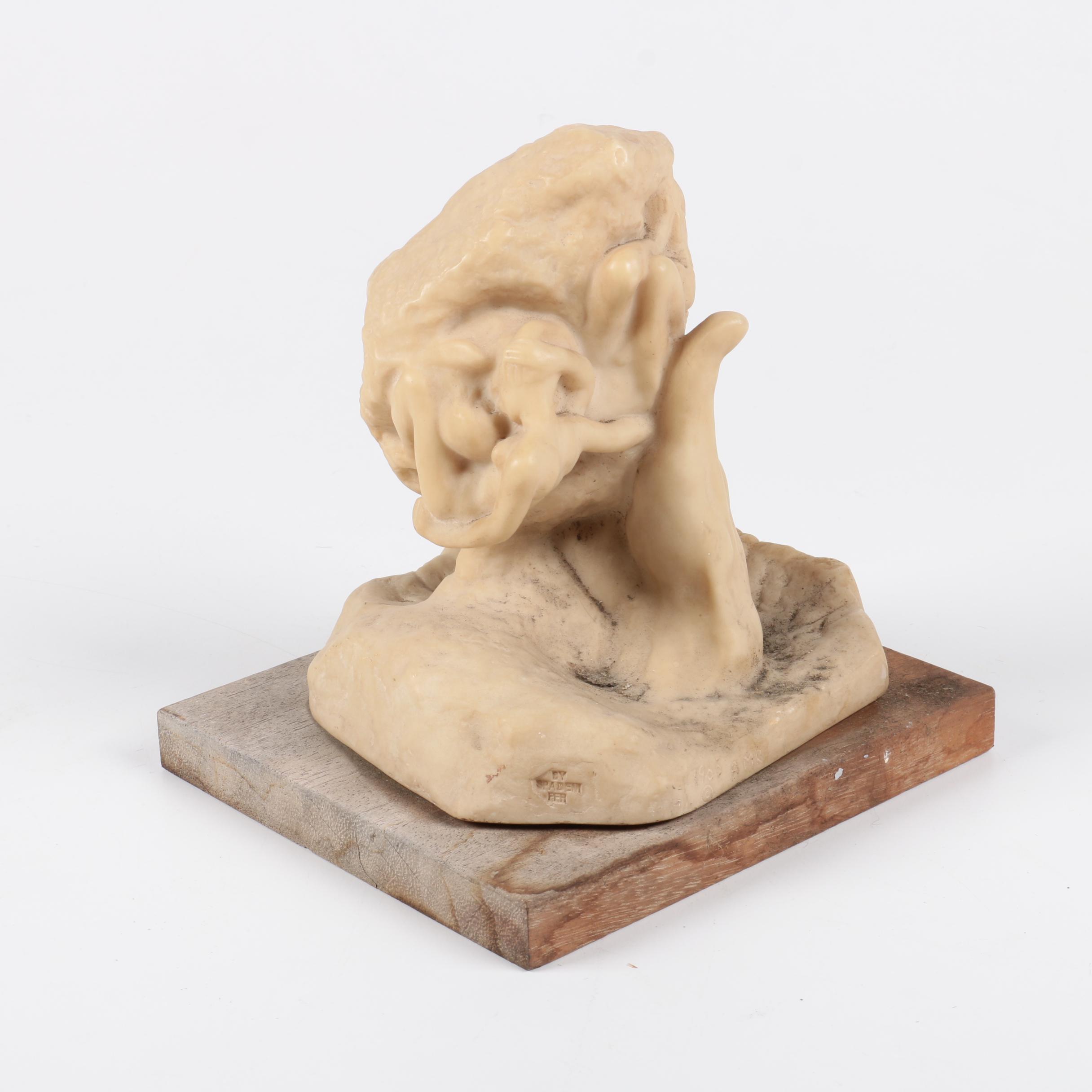 "The Hand of God" After Rodin Resin Sculpture Reproduction
