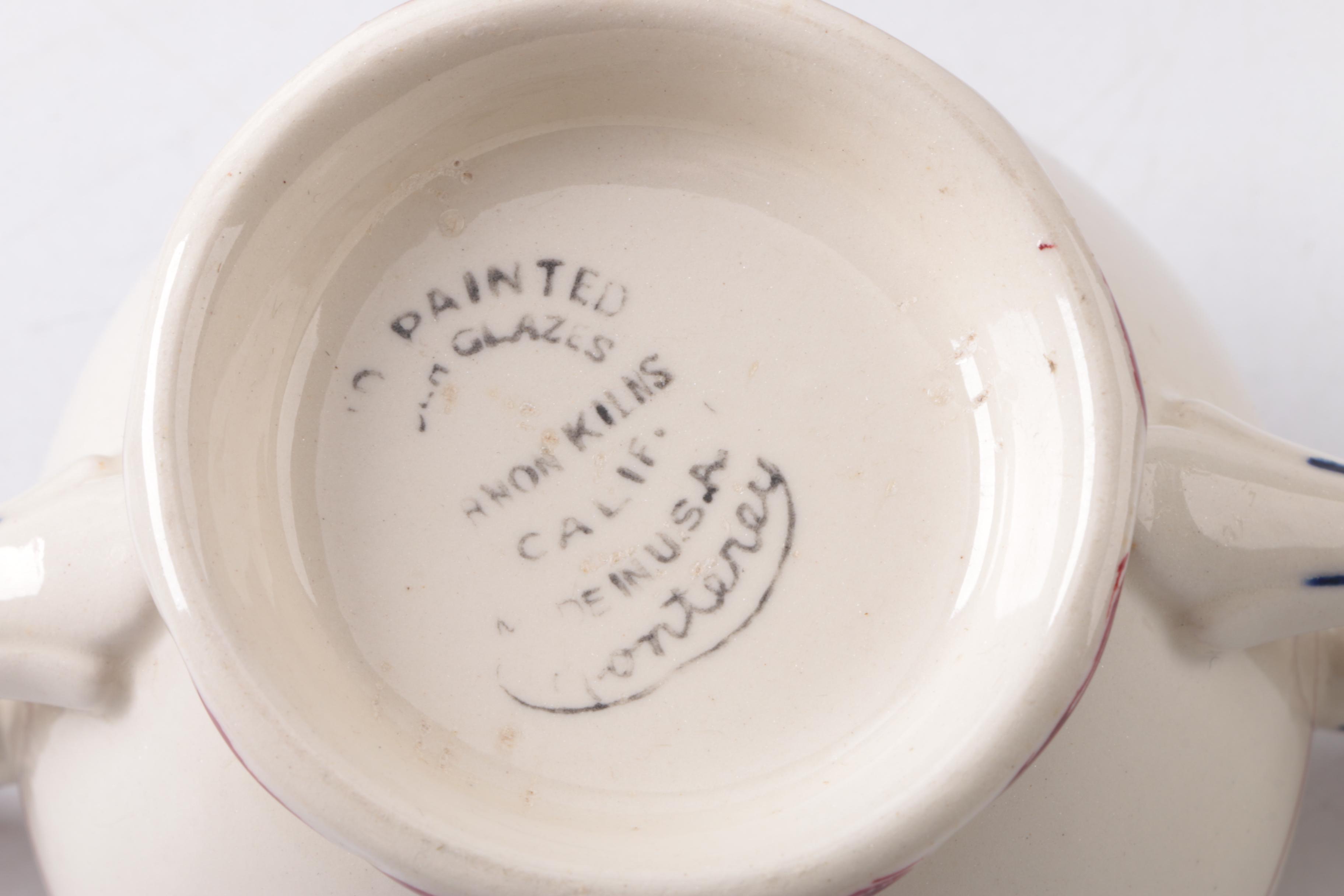 Metlox - Poppytrail - Vernon "Monterey" Tableware