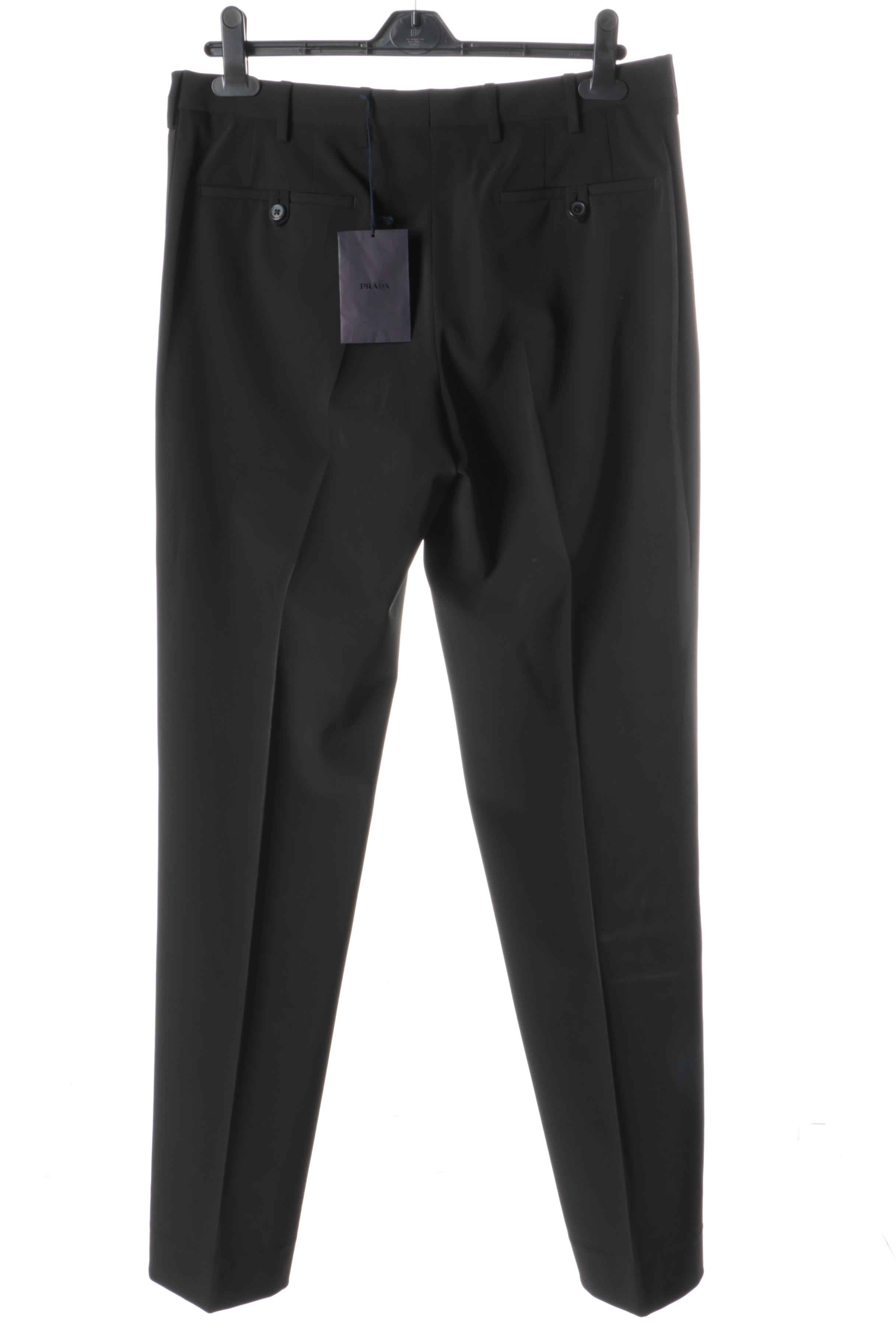 Men's Prada Black Trousers
