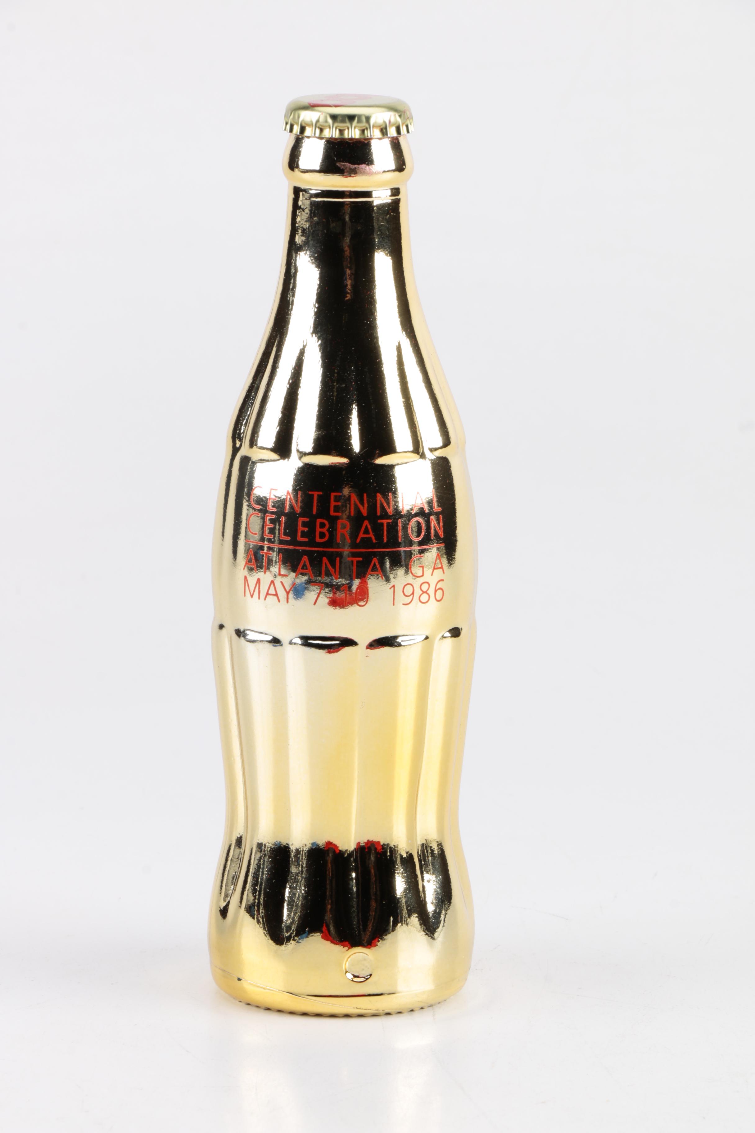 Coca-Cola Centennial Celebration Bottle in Sleeve