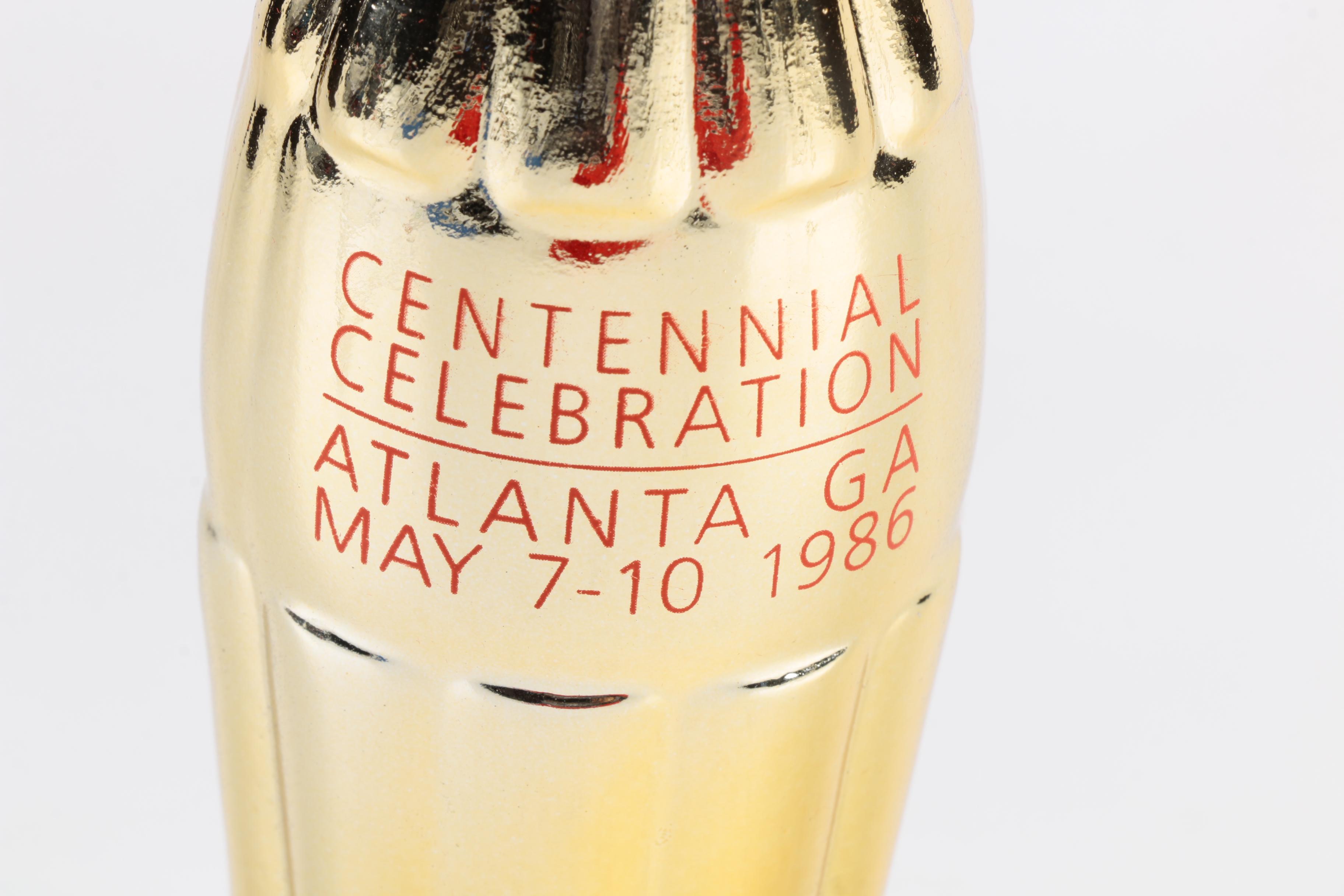Coca-Cola Centennial Celebration Bottle in Sleeve