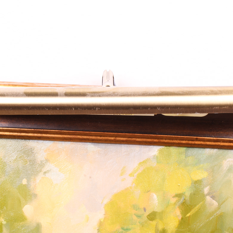 Oil Painting on Canvas of Wooded Scene