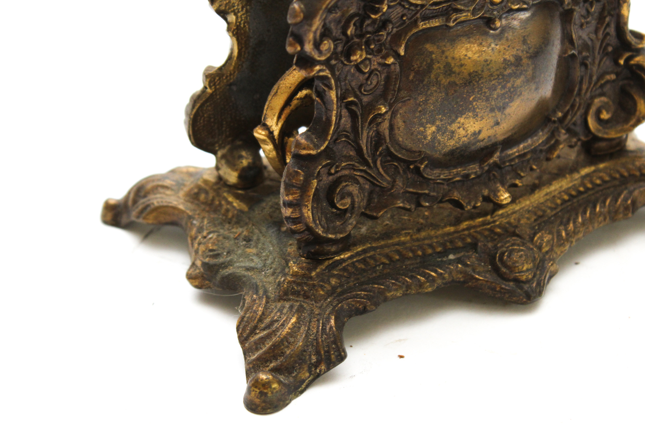 Antique Brass Letter Holder