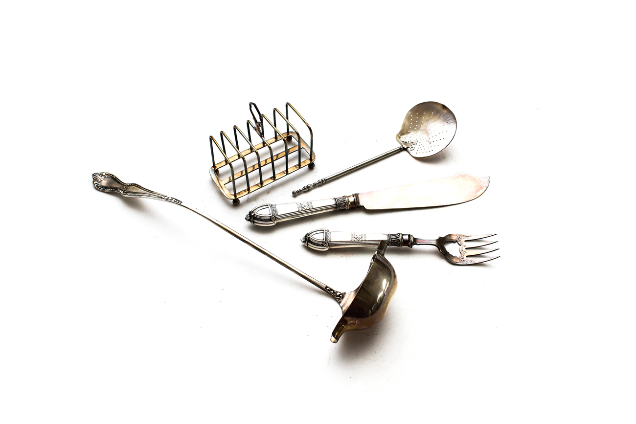 Vintage Silver Plate Serving Pieces