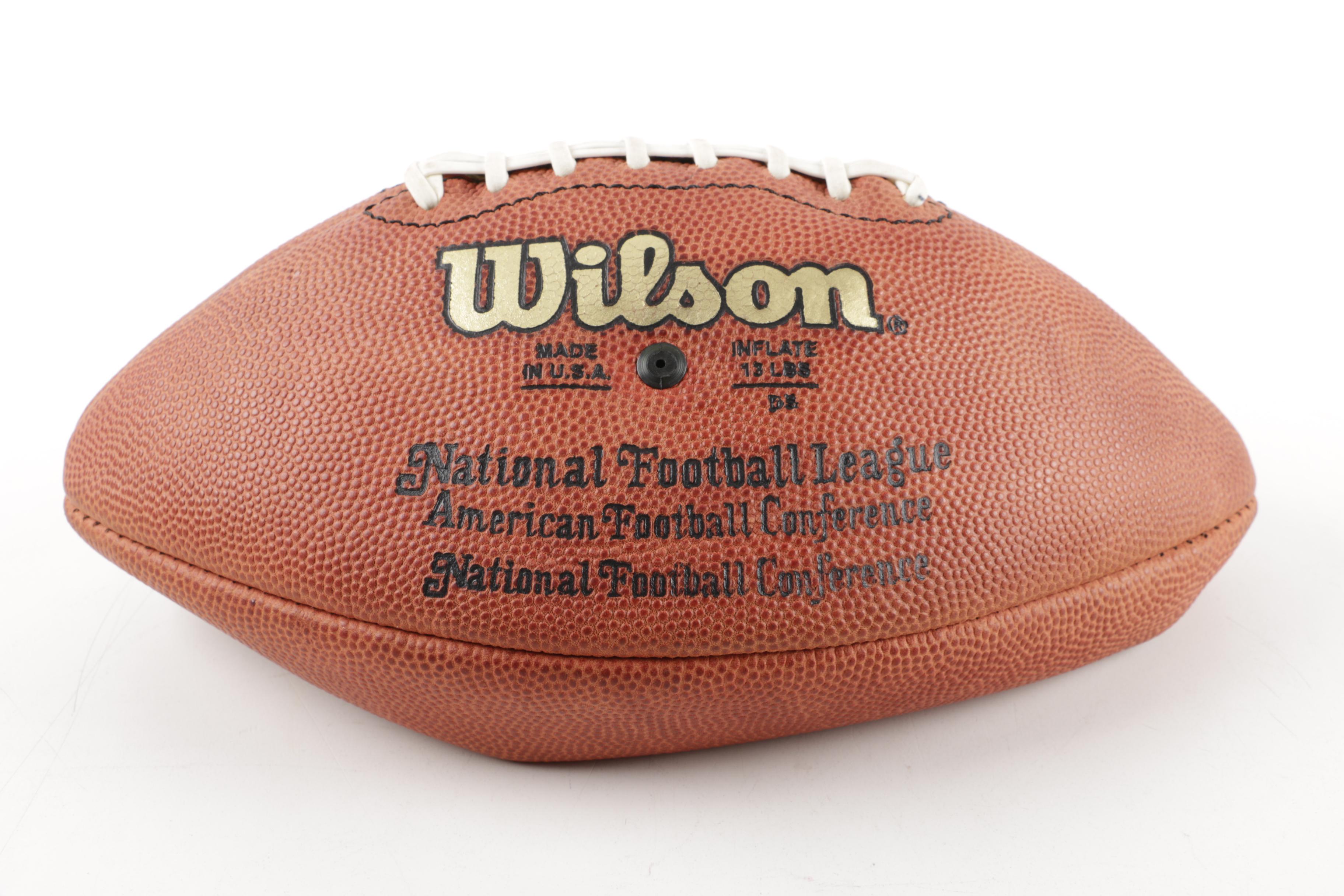 Joe Theismann Autographed Football