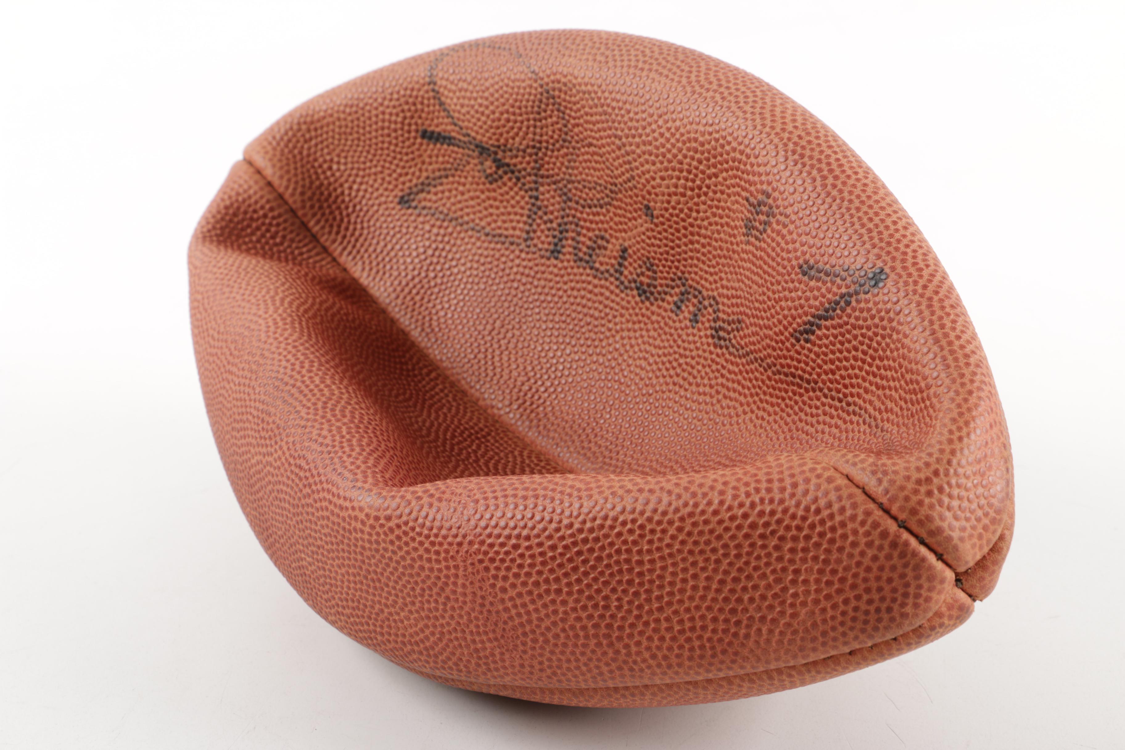 Joe Theismann Autographed Football