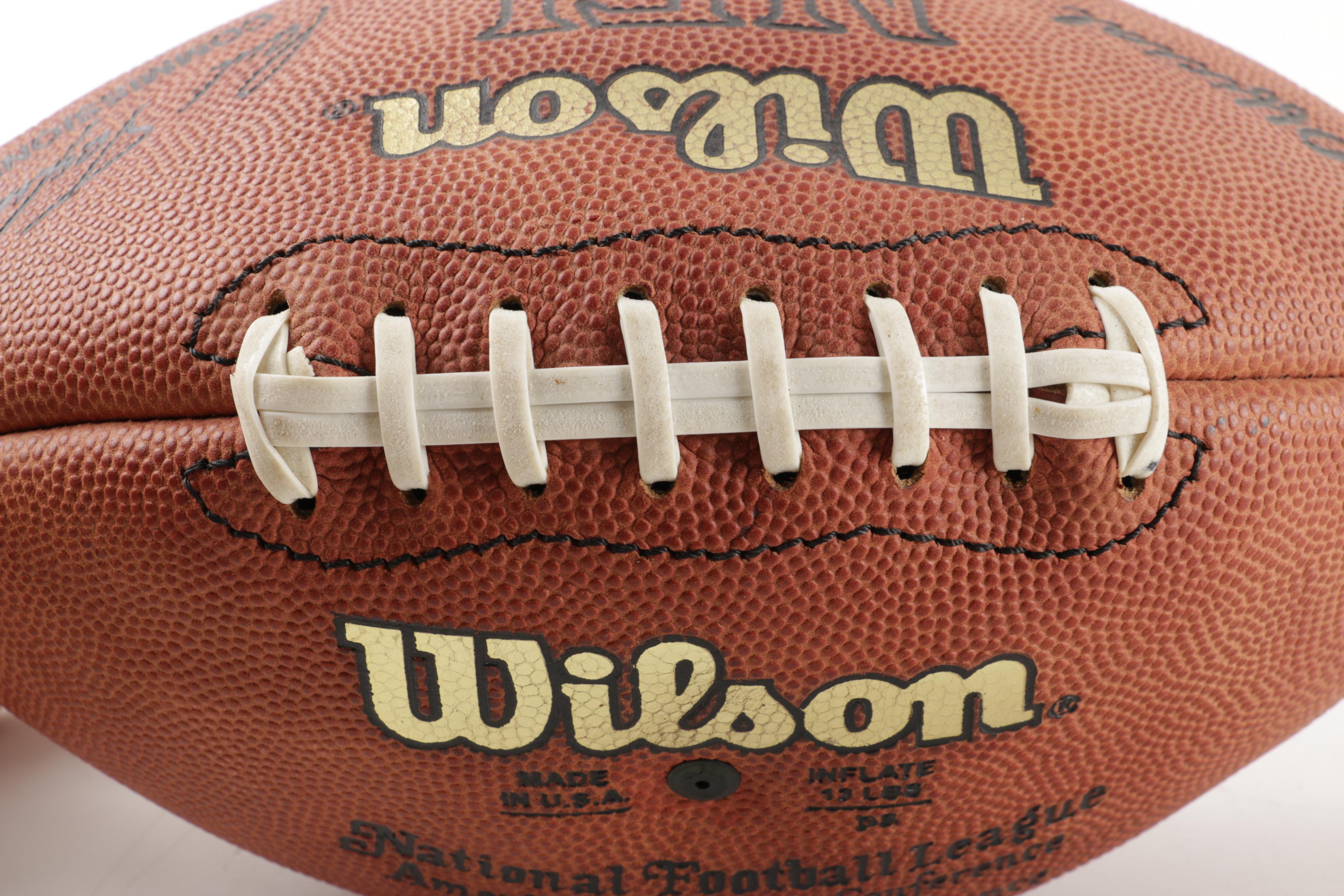 Joe Theismann Autographed Football