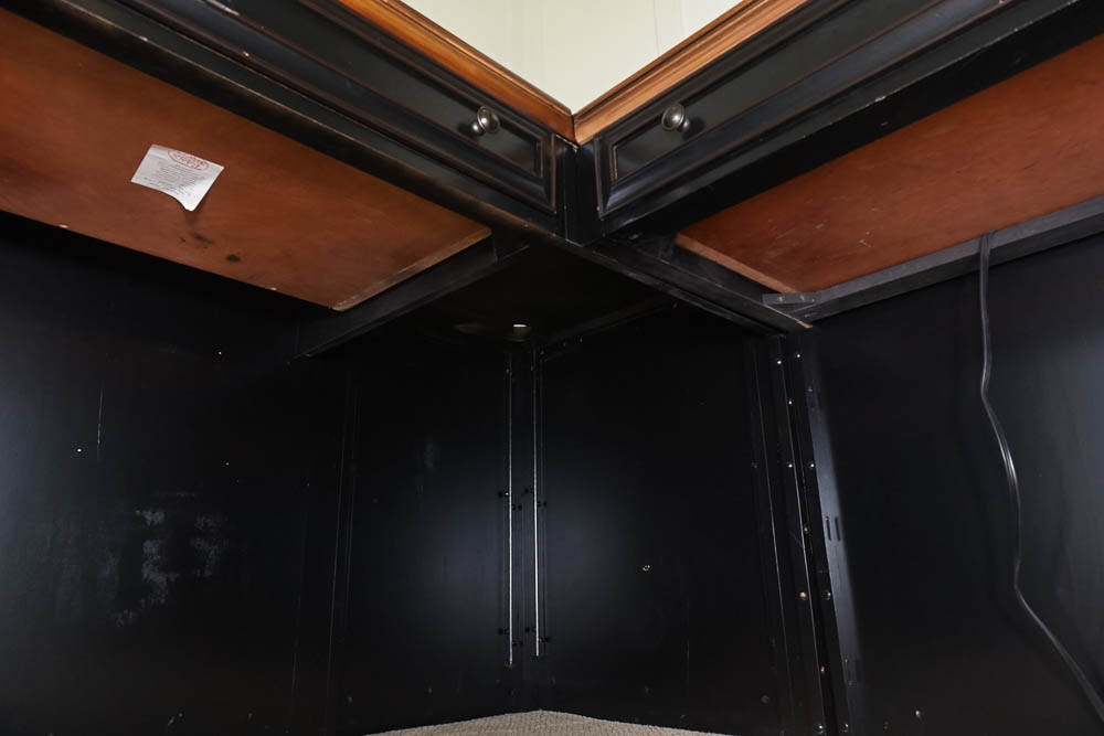 Wooden L-Shaped Office Desk