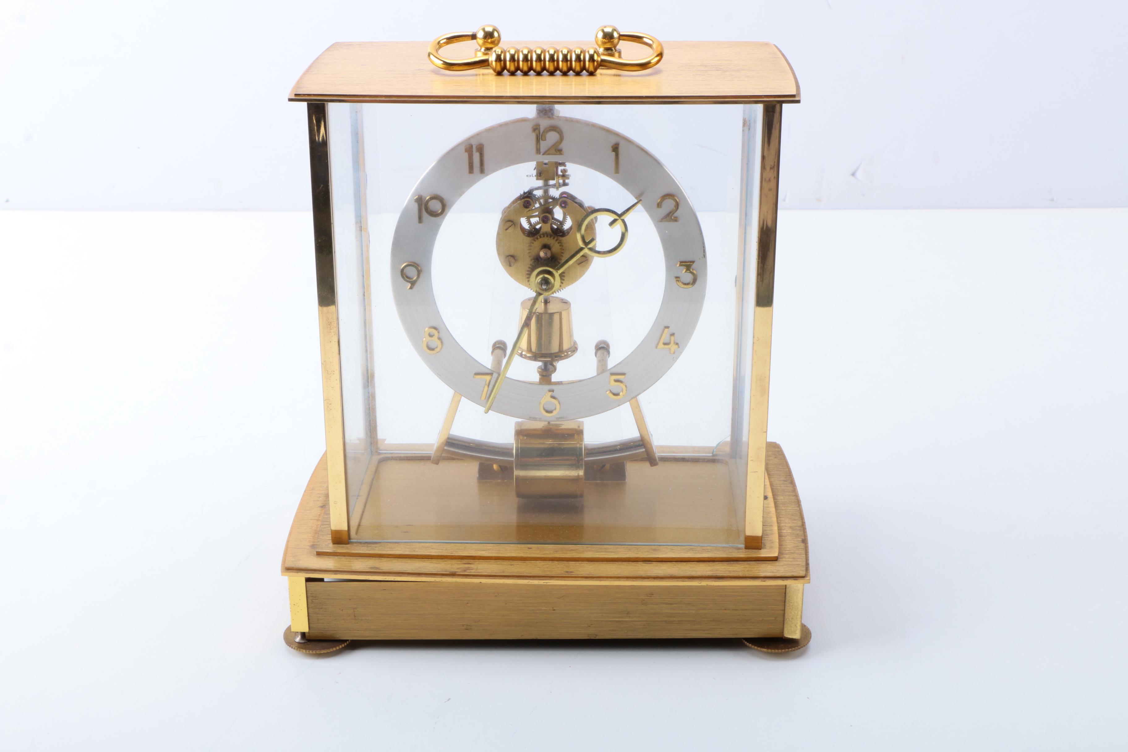 Kieninger & Obergfell Brass Mantel Clock