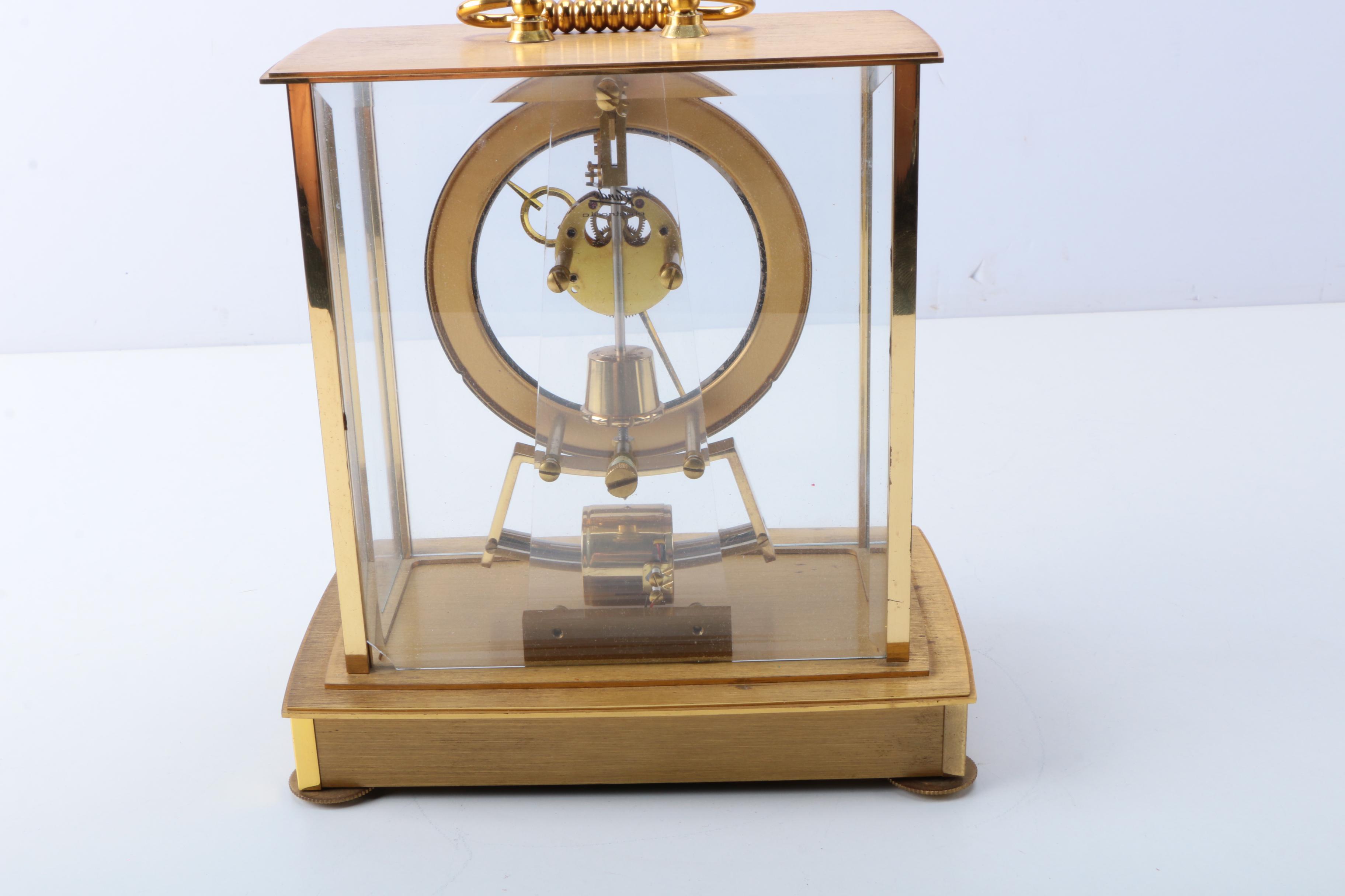 Kieninger & Obergfell Brass Mantel Clock