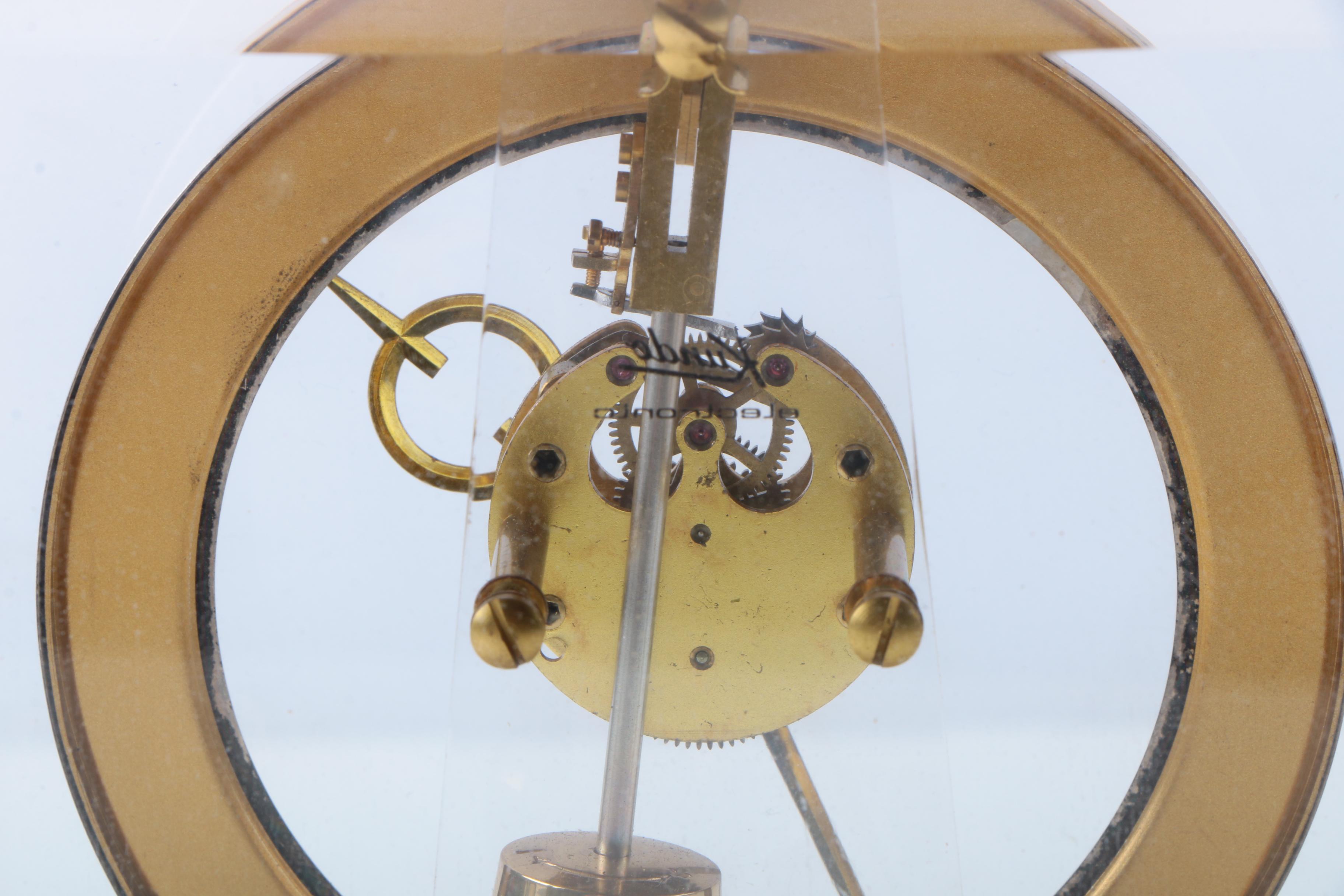 Kieninger & Obergfell Brass Mantel Clock