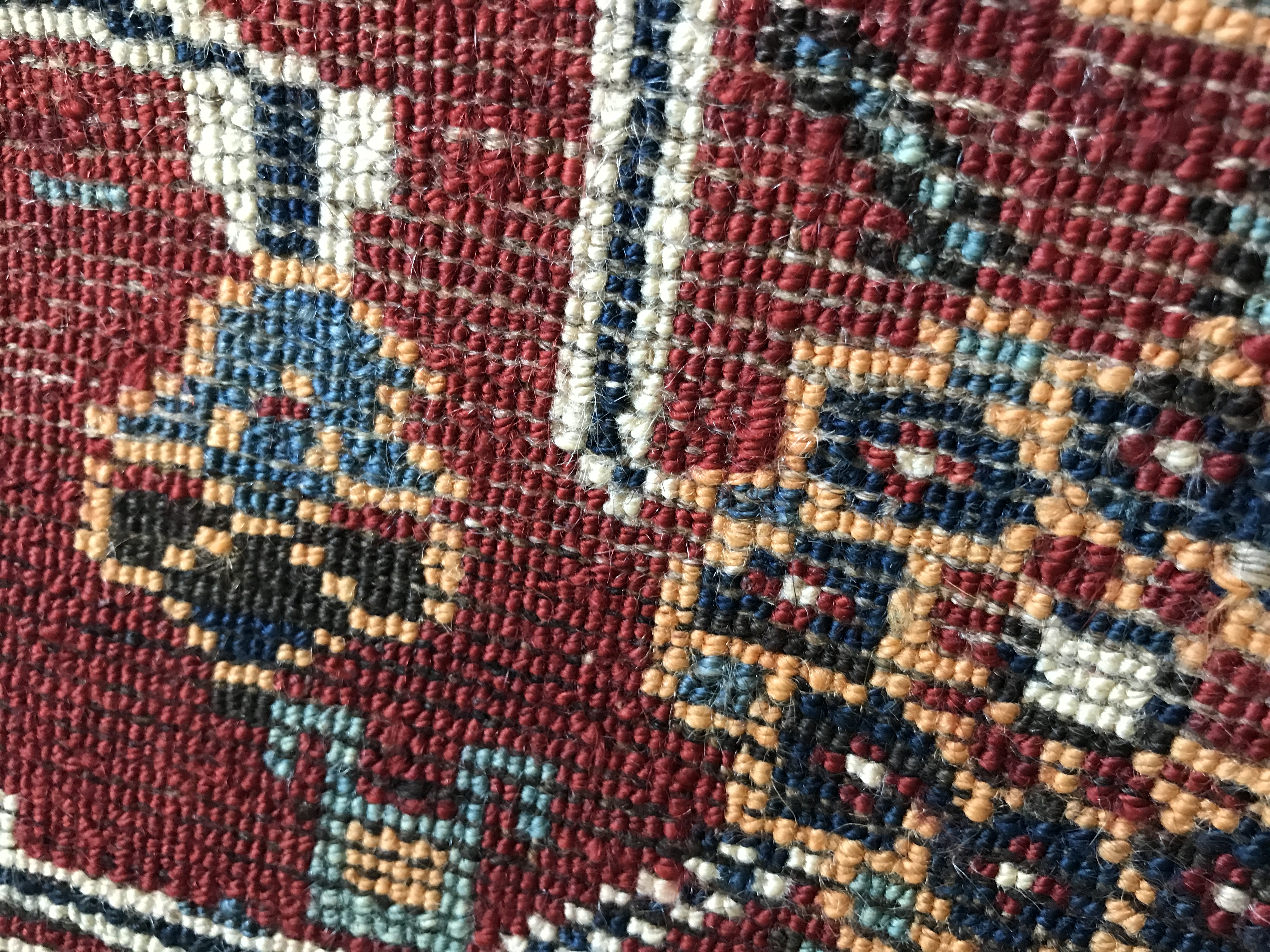 Antique Hand-Knotted Anatolian Carpet or Stair Runner