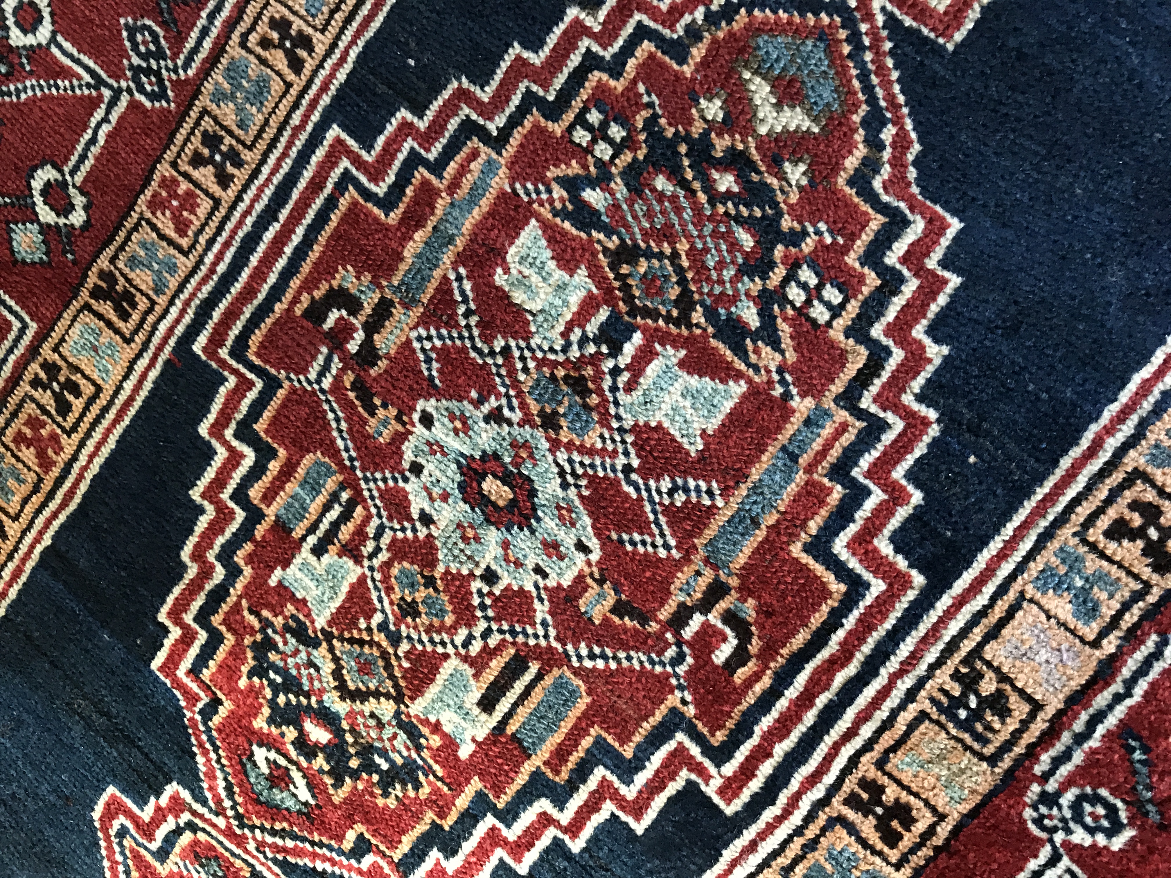 Antique Hand-Knotted Anatolian Carpet or Stair Runner