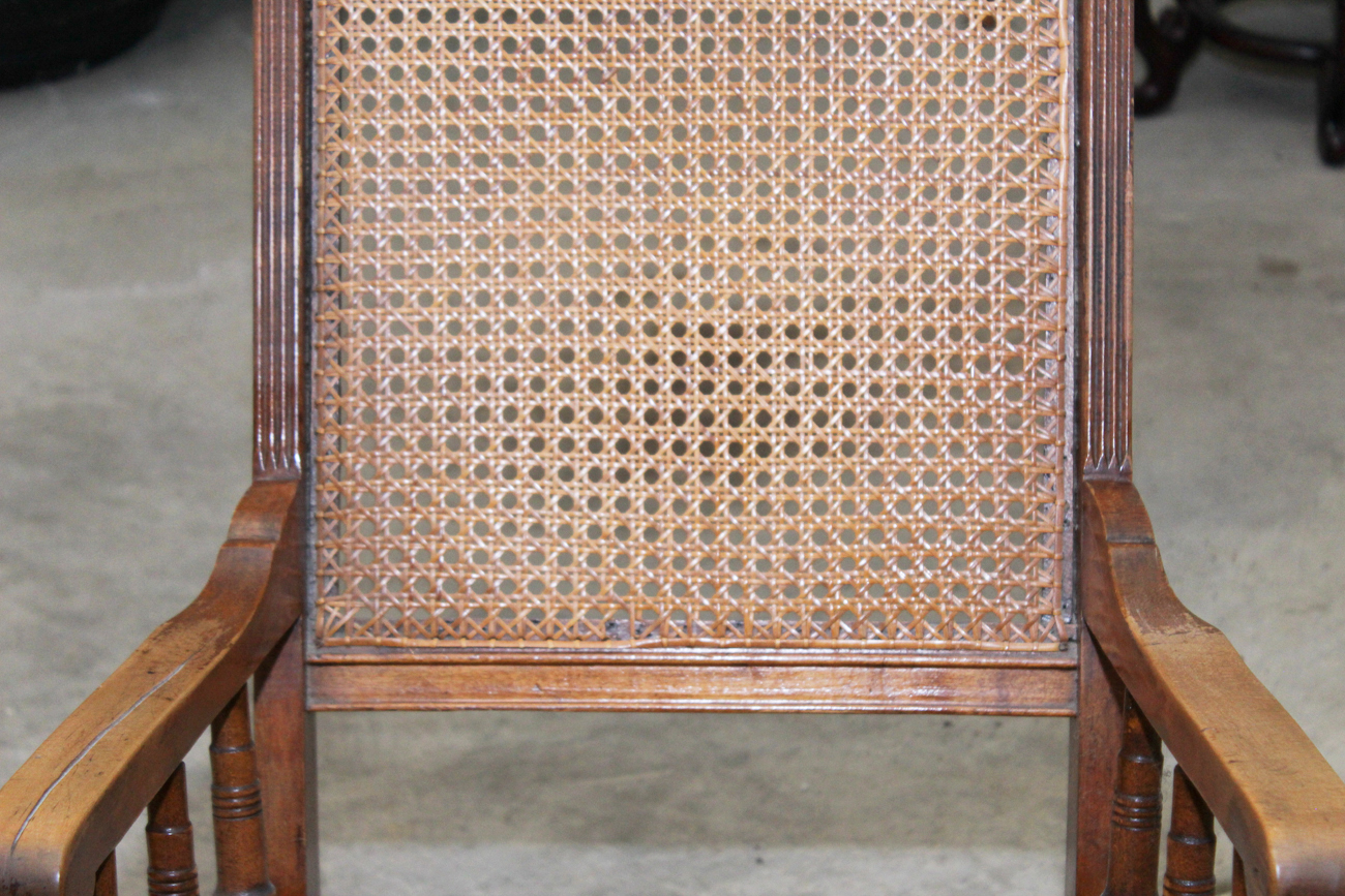 Vintage Cane Rocking Chair