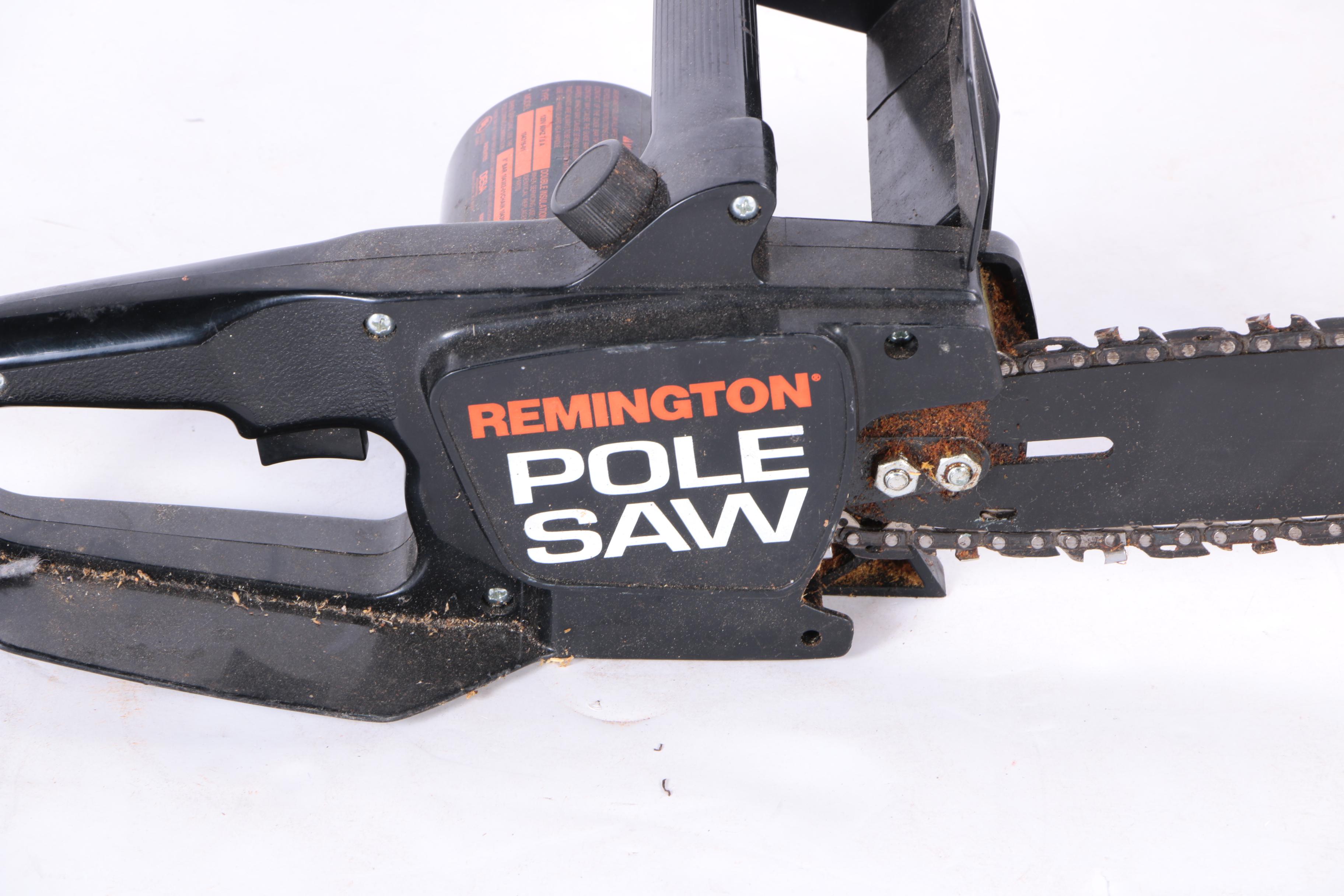 Pole Saw and Cordless Drill