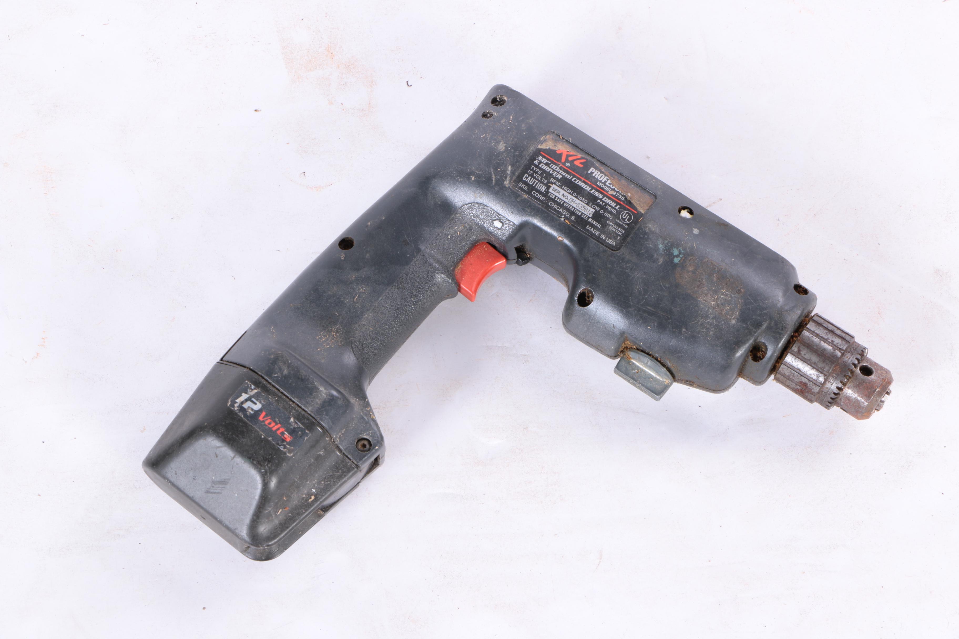 Pole Saw and Cordless Drill