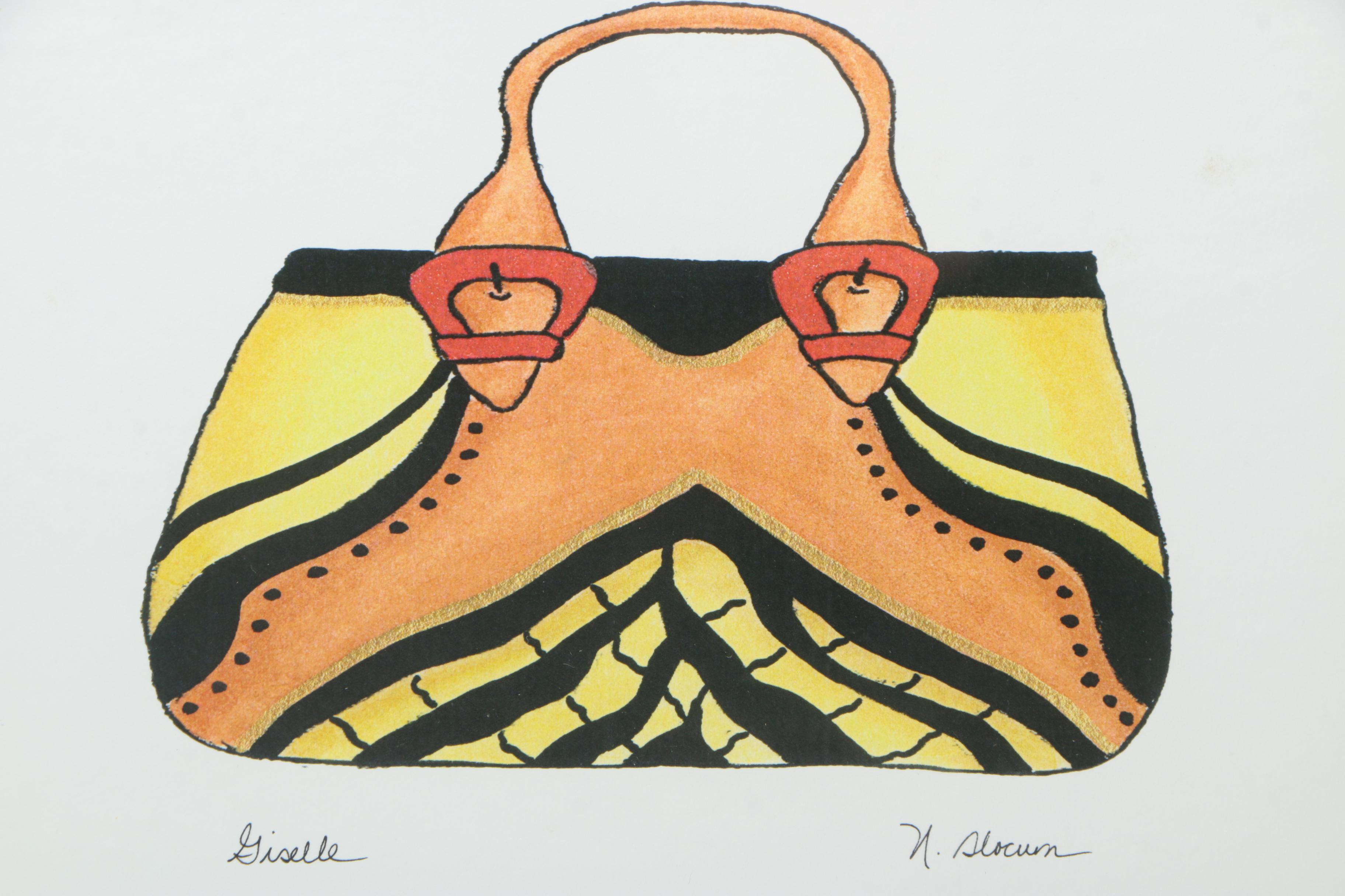 Giclees on Paper After Nancy Slocum "Pawlette" and "Giselle"