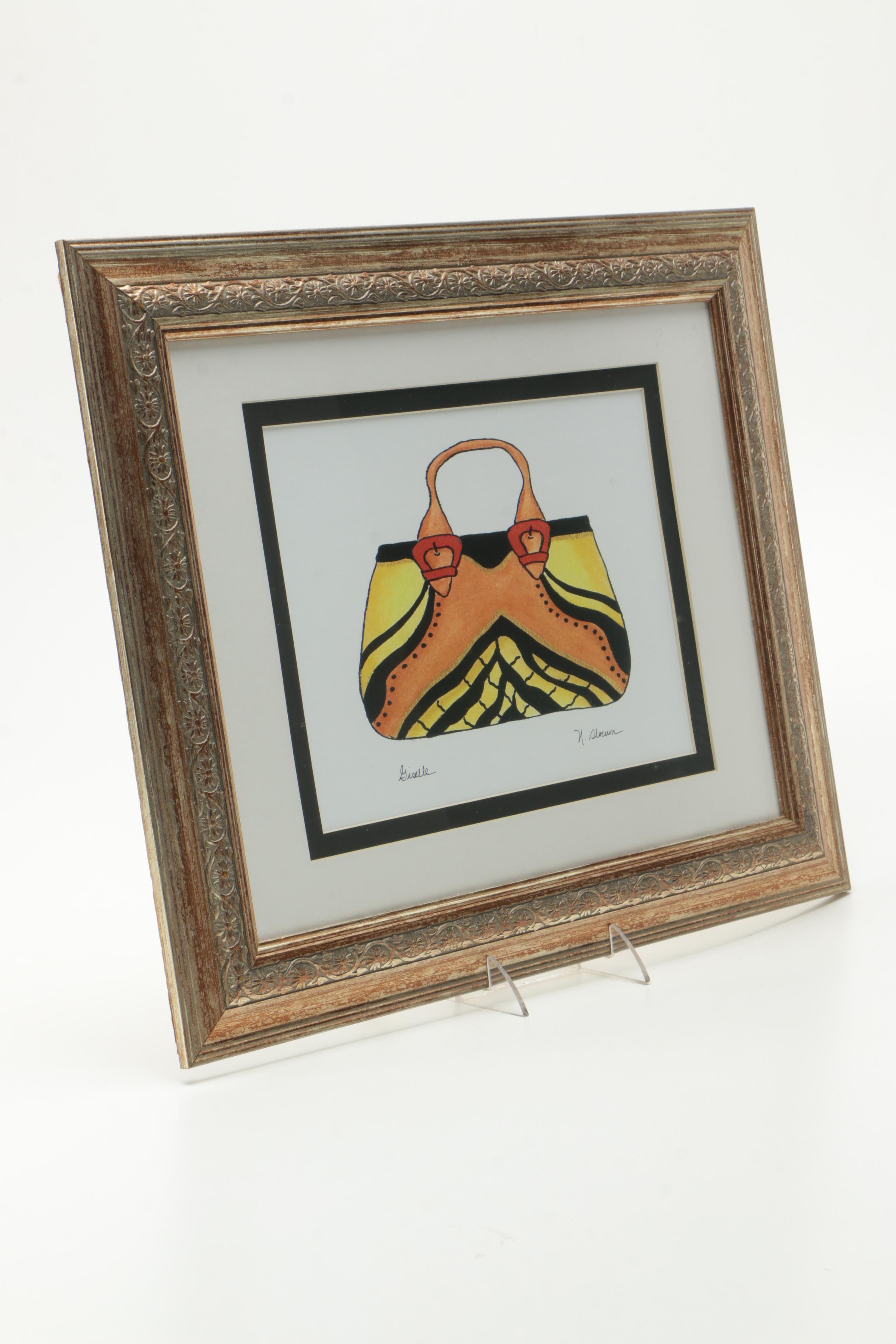 Giclees on Paper After Nancy Slocum "Pawlette" and "Giselle"